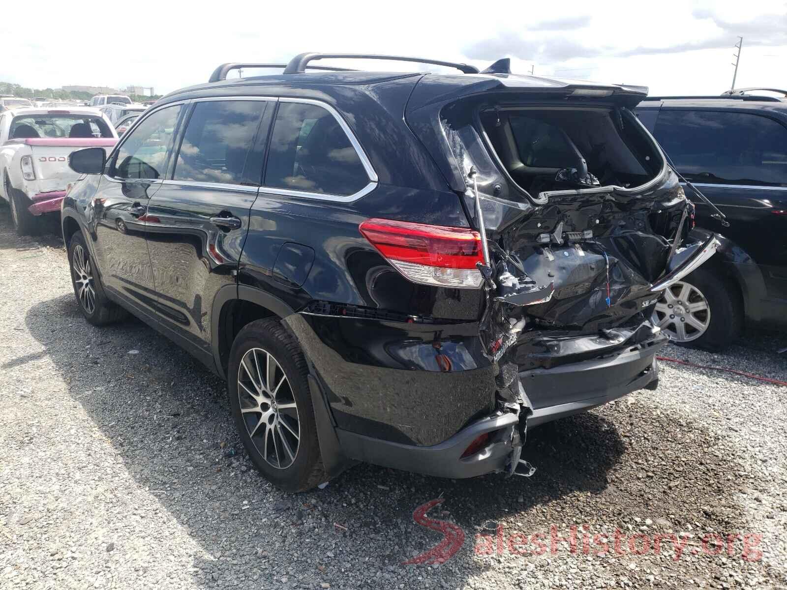 5TDJZRFH6HS402321 2017 TOYOTA HIGHLANDER