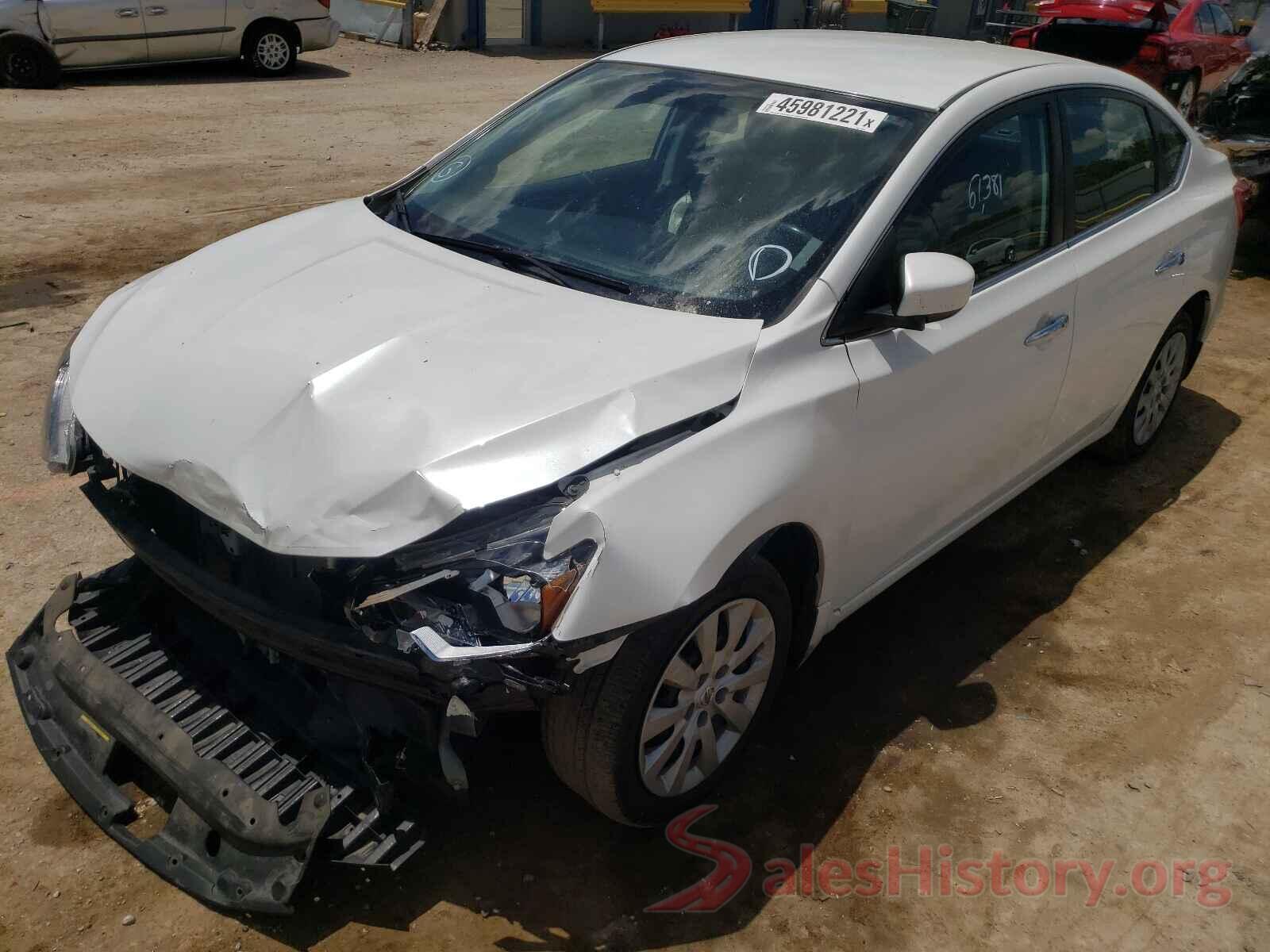 3N1AB7AP1GY221645 2016 NISSAN SENTRA