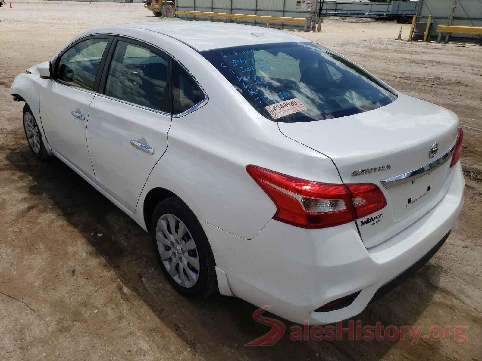 3N1AB7AP1GY221645 2016 NISSAN SENTRA