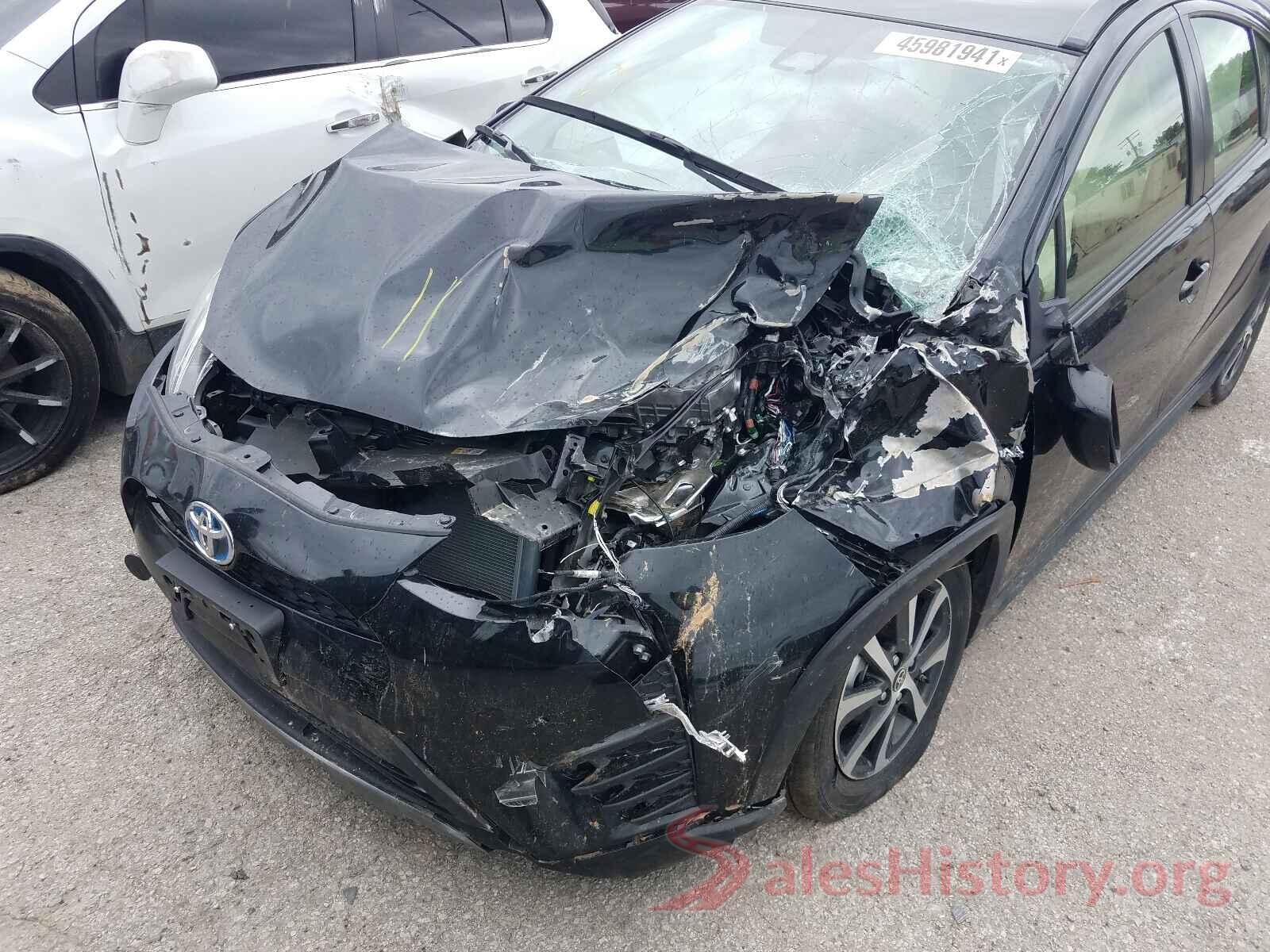 JTDKDTB35J1603723 2018 TOYOTA PRIUS