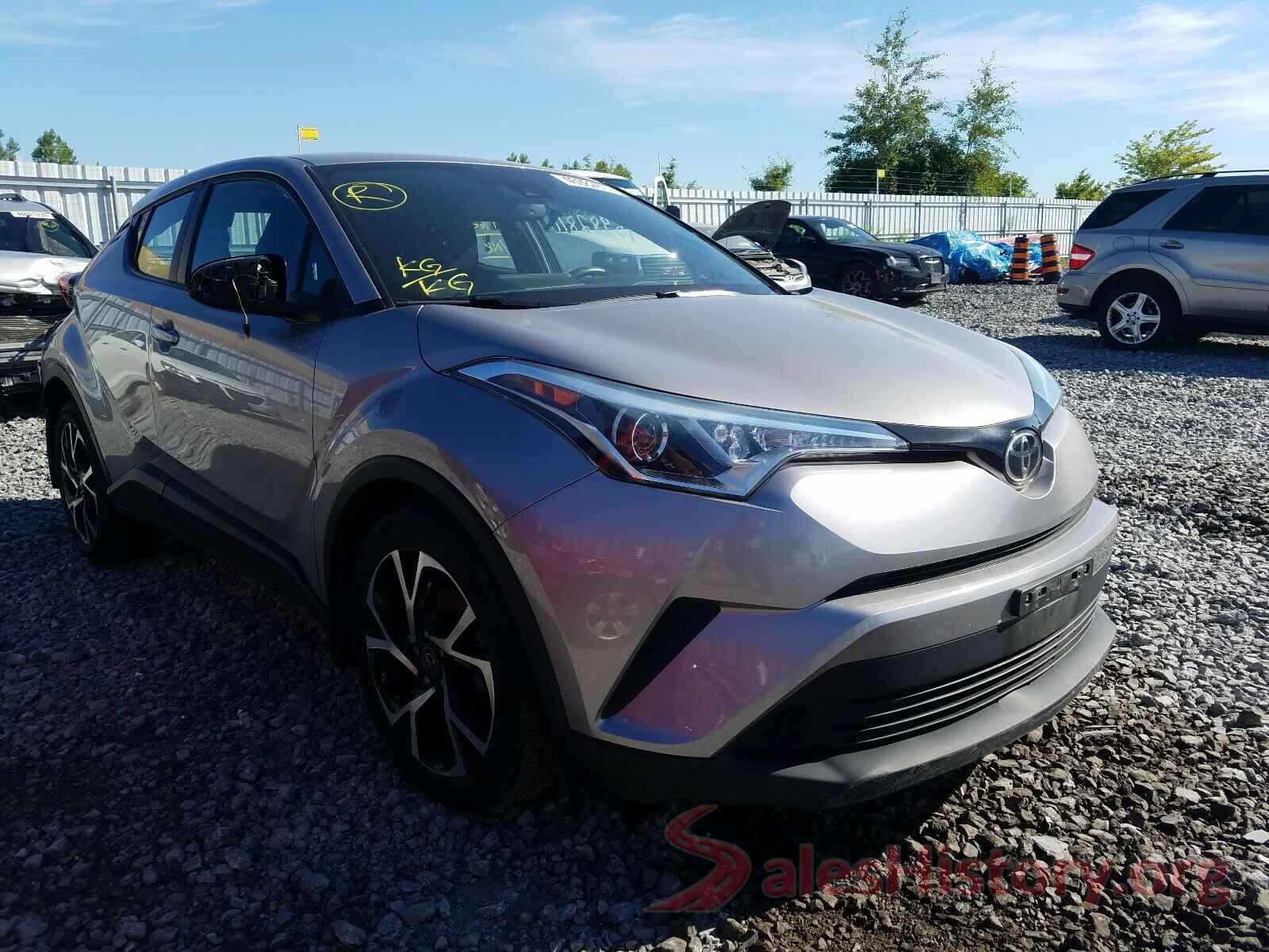 NMTKHMBX7JR019256 2018 TOYOTA C-HR