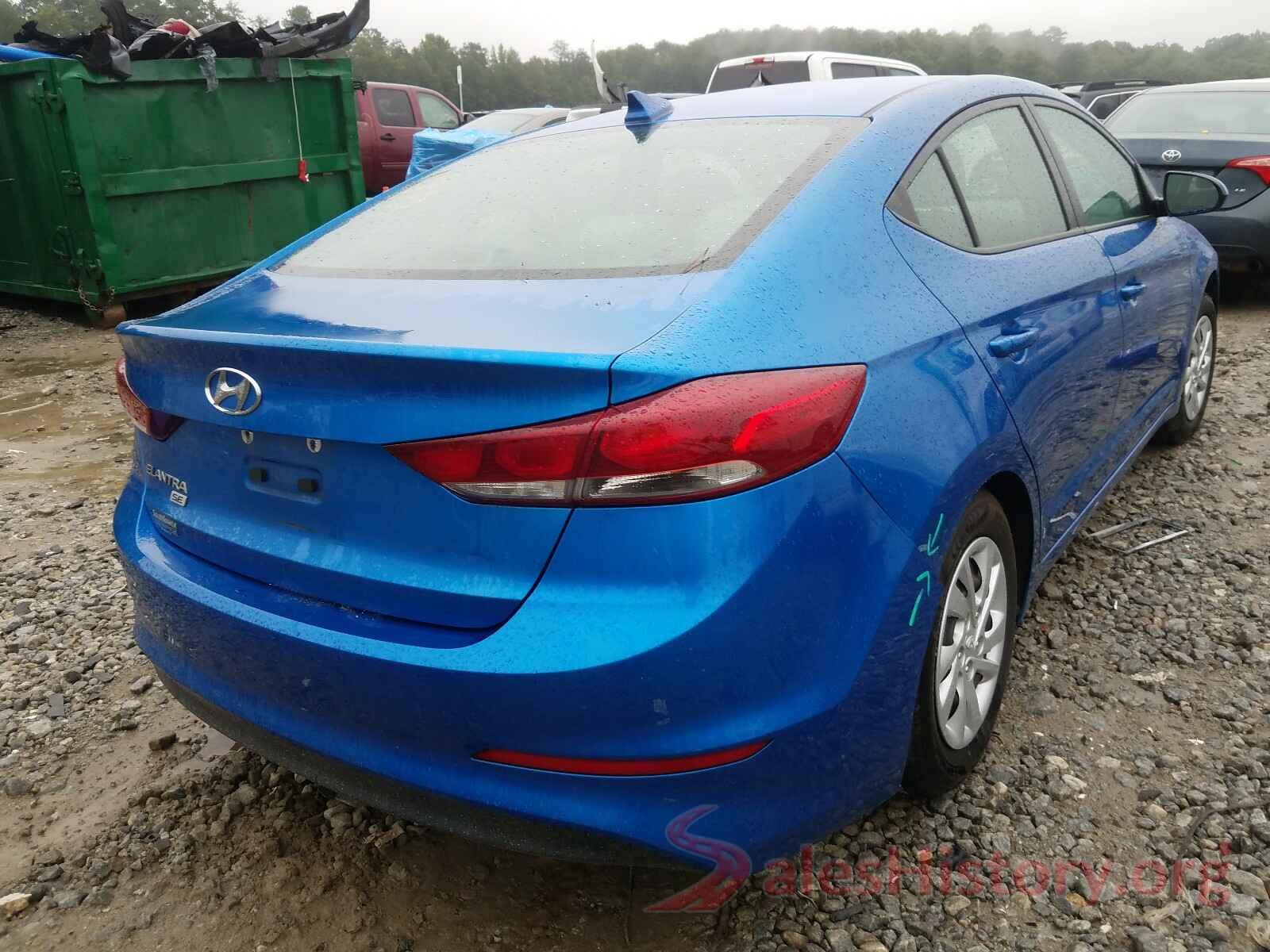 5NPD74LF2HH100605 2017 HYUNDAI ELANTRA