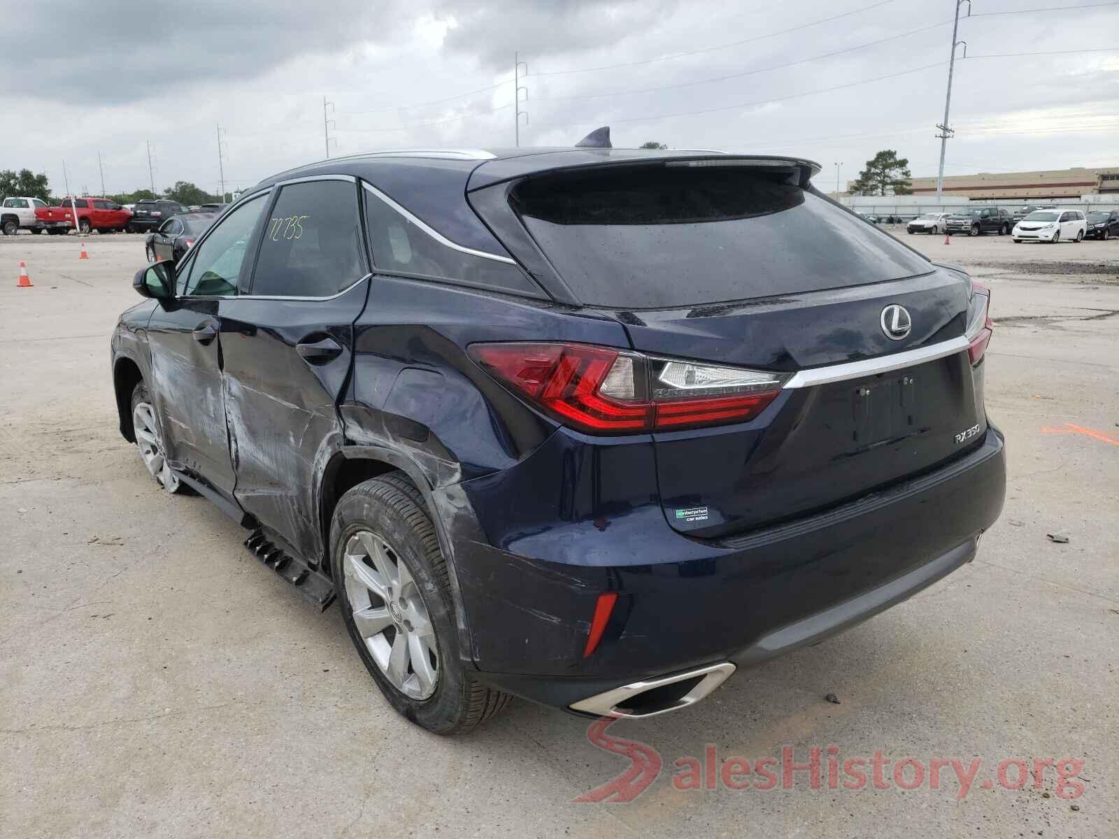 2T2BZMCA8GC021457 2016 LEXUS RX350