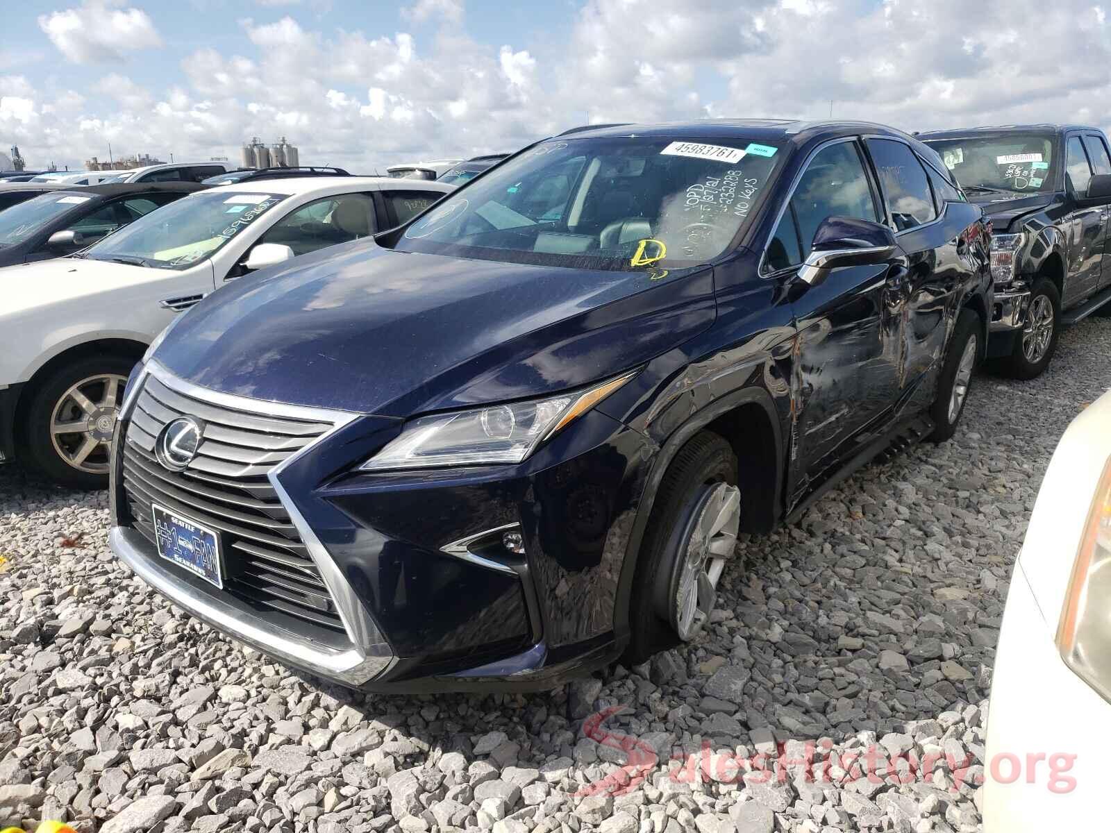 2T2BZMCA8GC021457 2016 LEXUS RX350