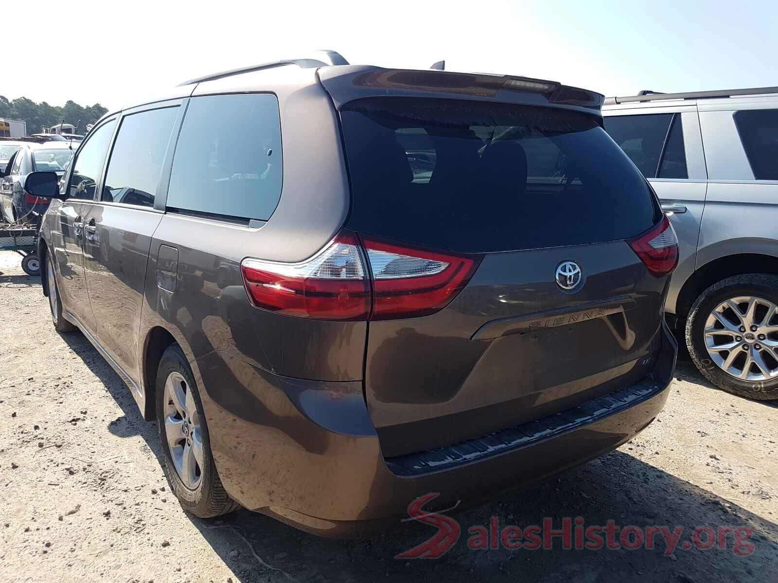 5TDKZ3DC0KS967552 2019 TOYOTA SIENNA