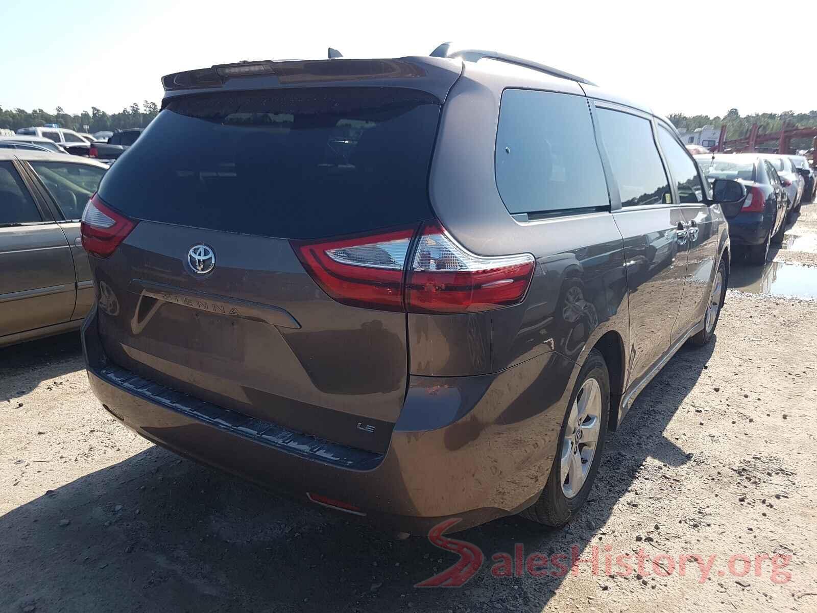 5TDKZ3DC0KS967552 2019 TOYOTA SIENNA