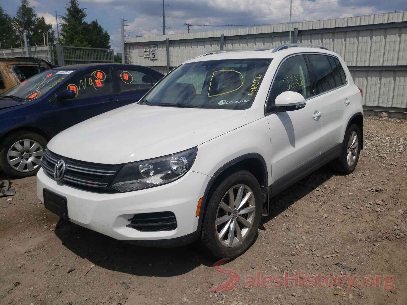 WVGSV7AX1HK025550 2017 VOLKSWAGEN TIGUAN