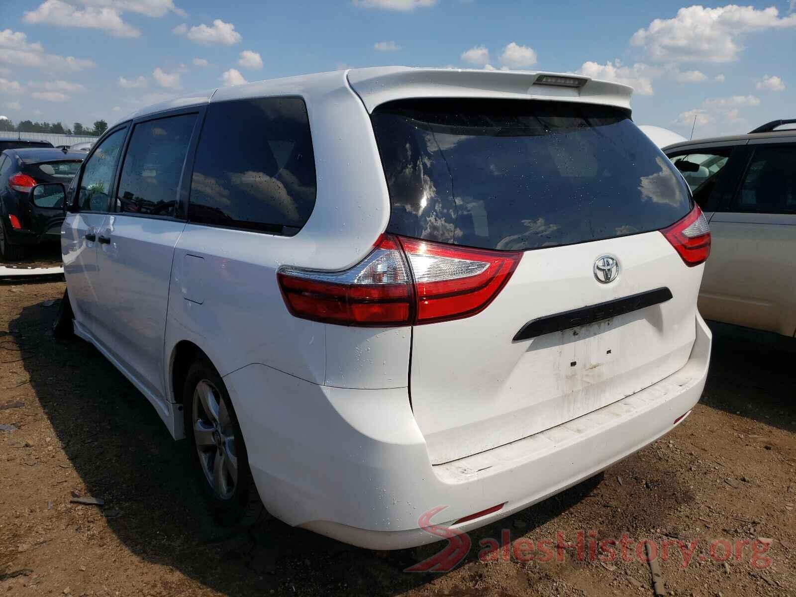 5TDZZ3DC8JS900954 2018 TOYOTA SIENNA