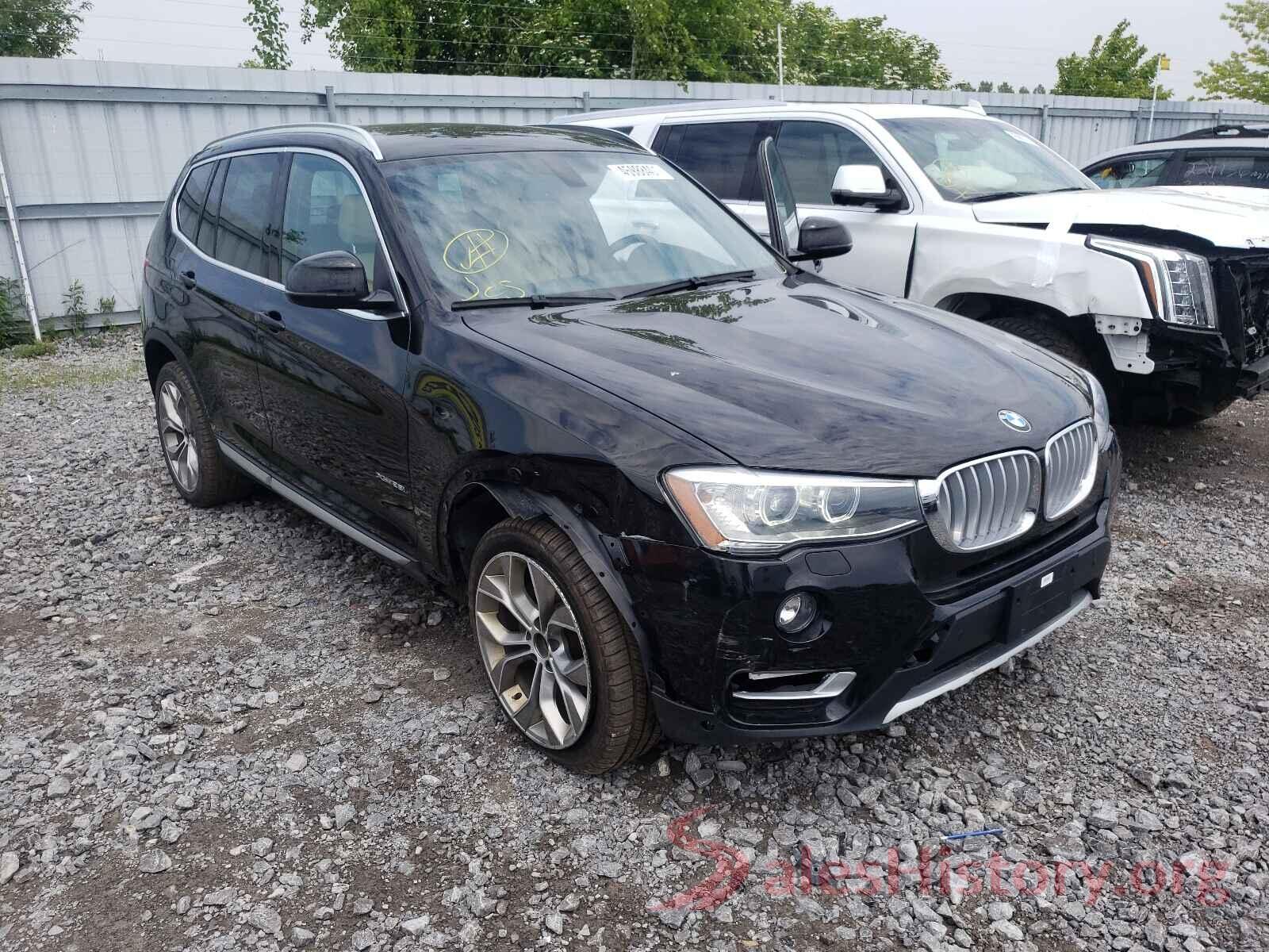 5UXWX9C59H0T03600 2017 BMW X3