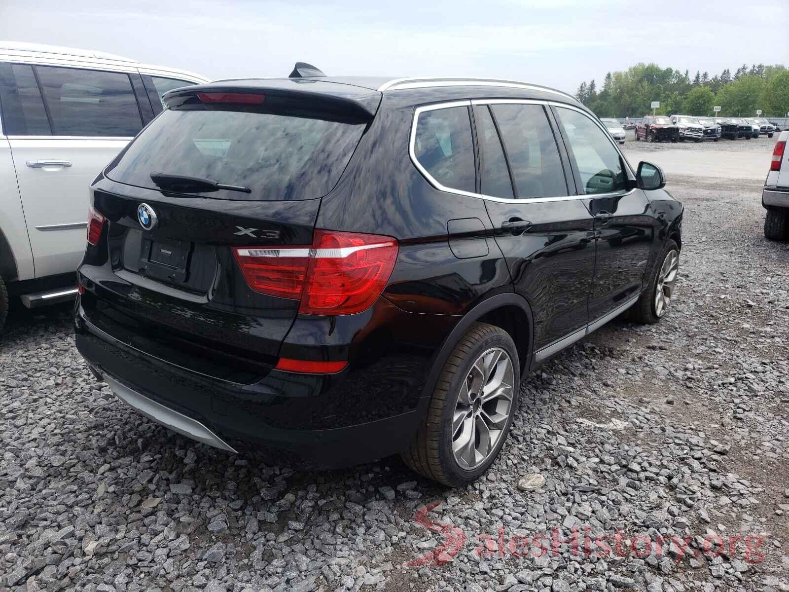 5UXWX9C59H0T03600 2017 BMW X3