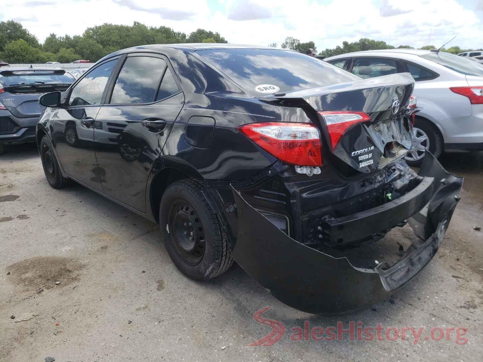 5YFBURHE6GP399613 2016 TOYOTA COROLLA