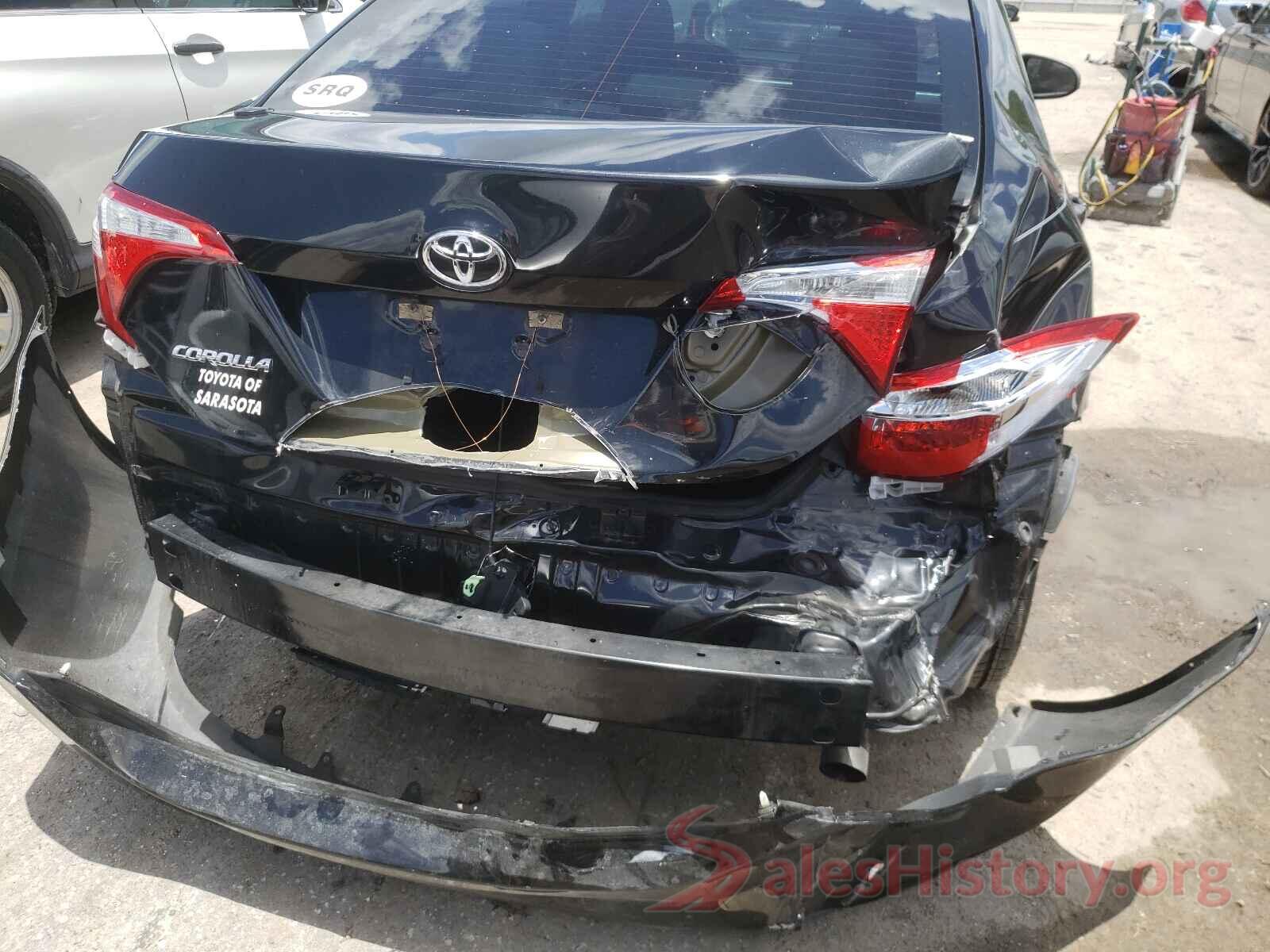 5YFBURHE6GP399613 2016 TOYOTA COROLLA