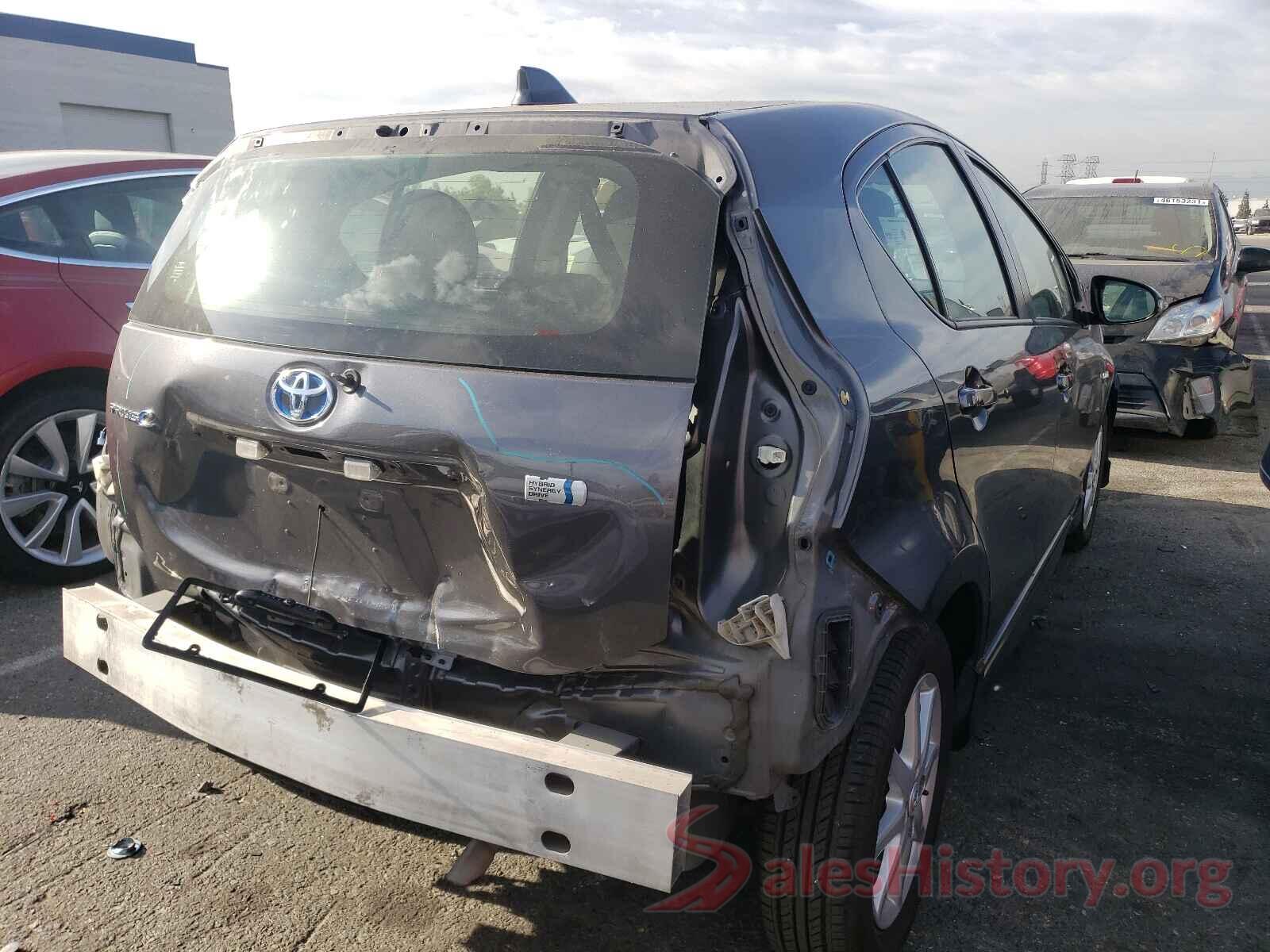 JTDKDTB33H1593316 2017 TOYOTA PRIUS