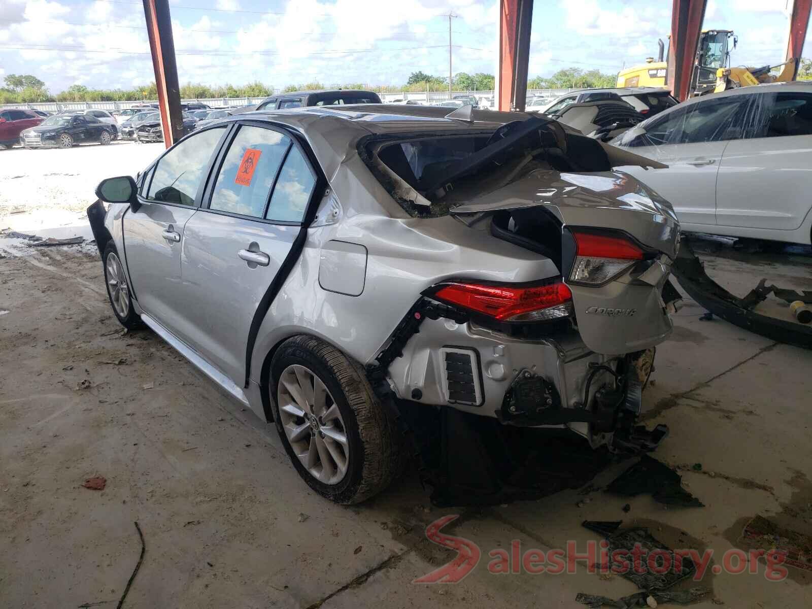 JTDHPRAE8LJ012019 2020 TOYOTA COROLLA