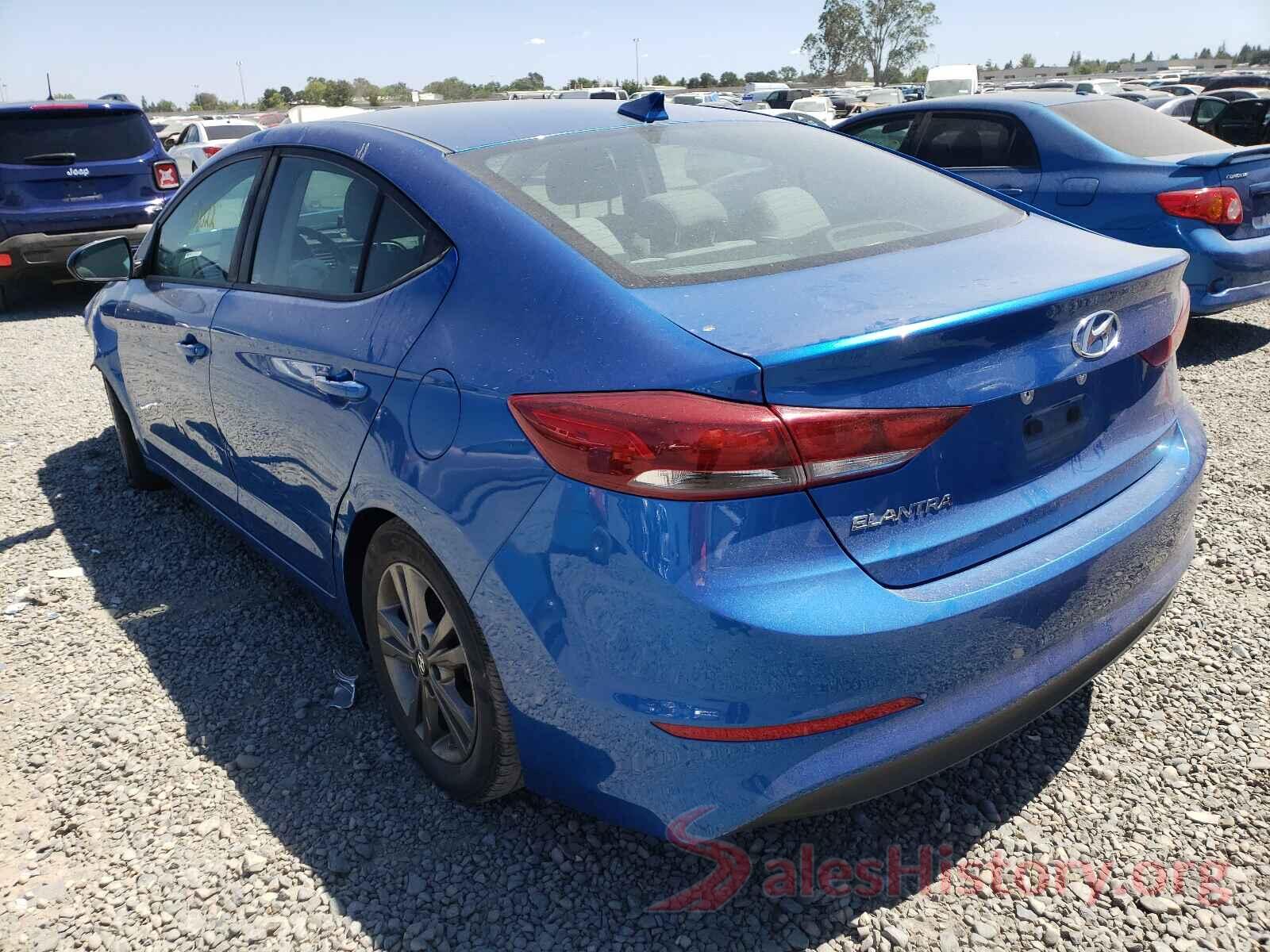 5NPD84LF6JH238733 2018 HYUNDAI ELANTRA