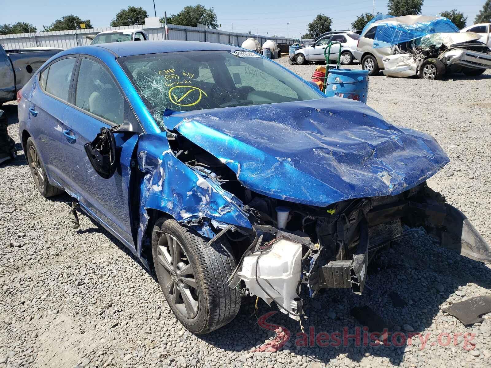 5NPD84LF6JH238733 2018 HYUNDAI ELANTRA