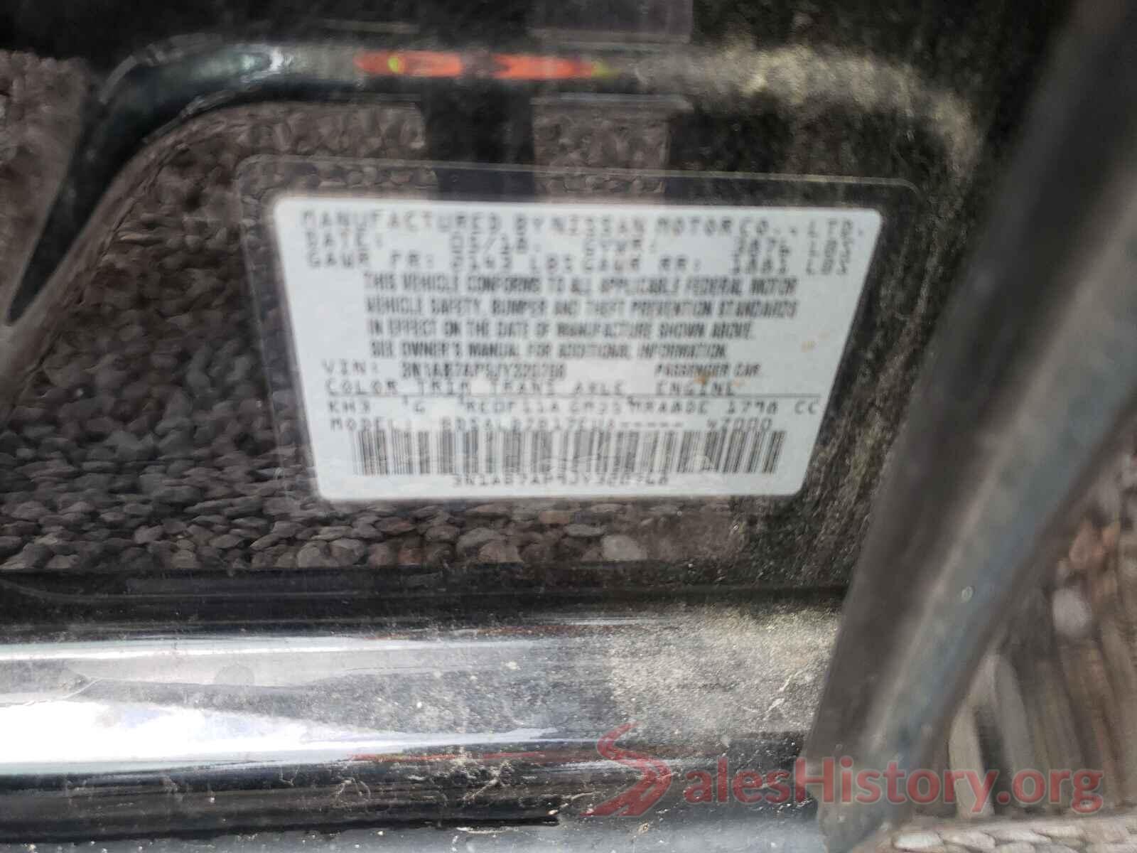 3N1AB7AP9JY320768 2018 NISSAN SENTRA