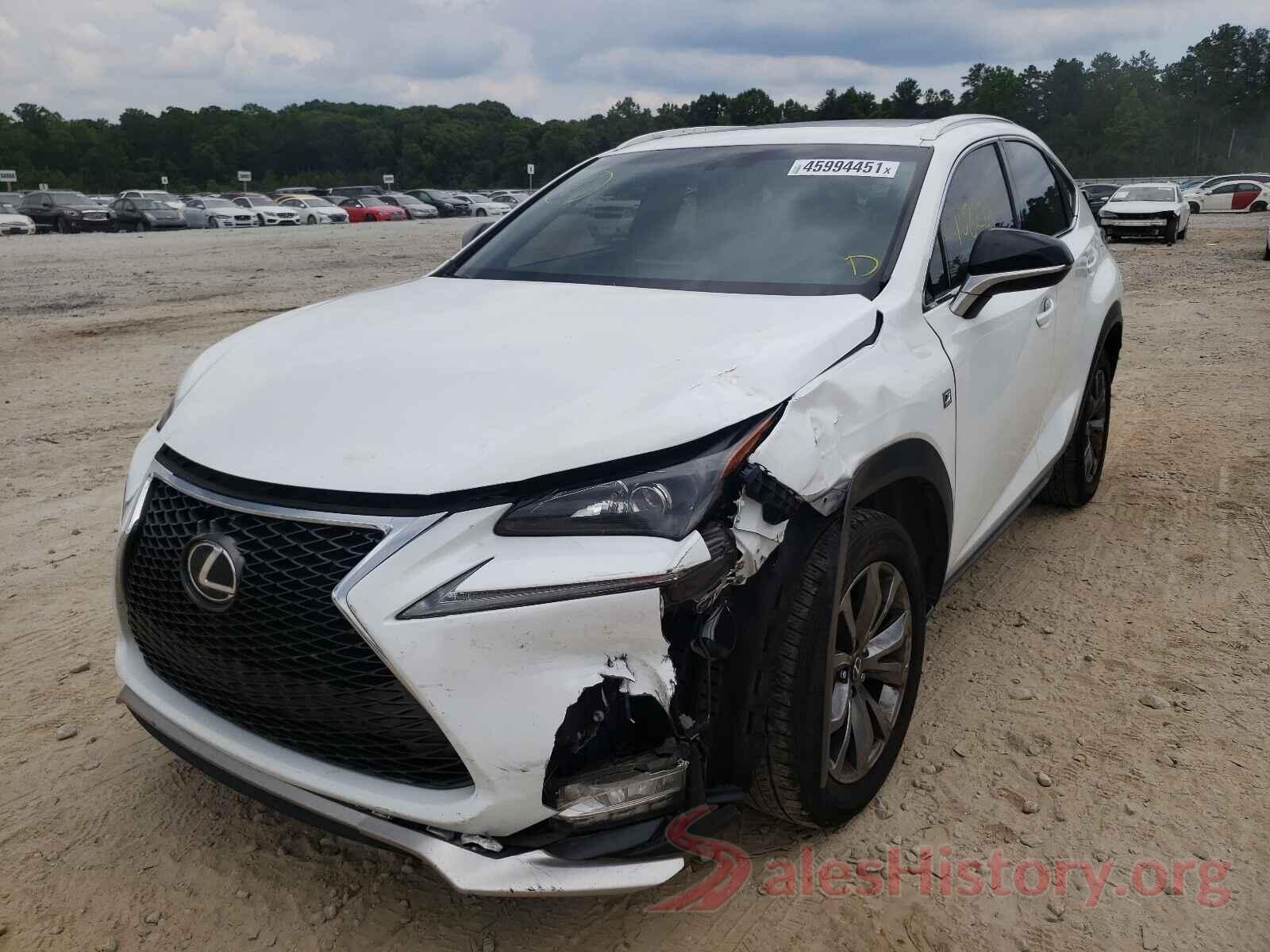 JTJYARBZ4H2052535 2017 LEXUS NX