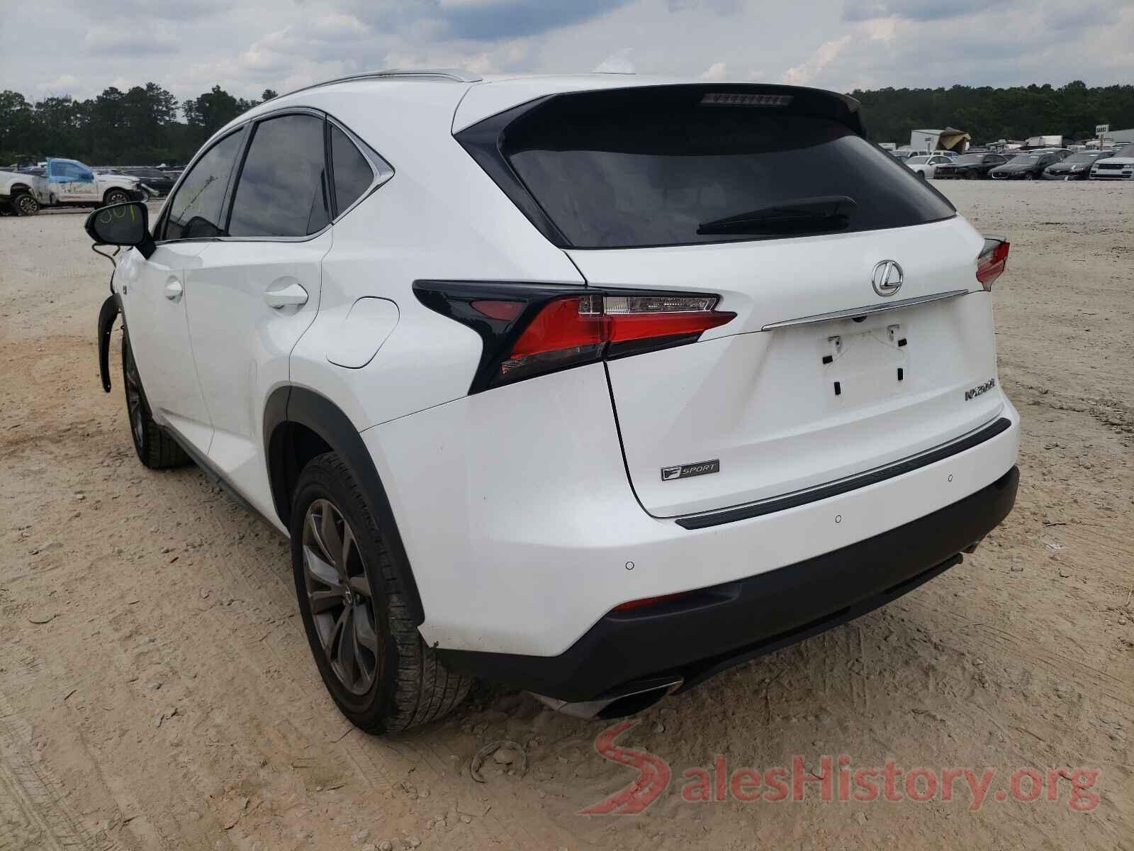 JTJYARBZ4H2052535 2017 LEXUS NX