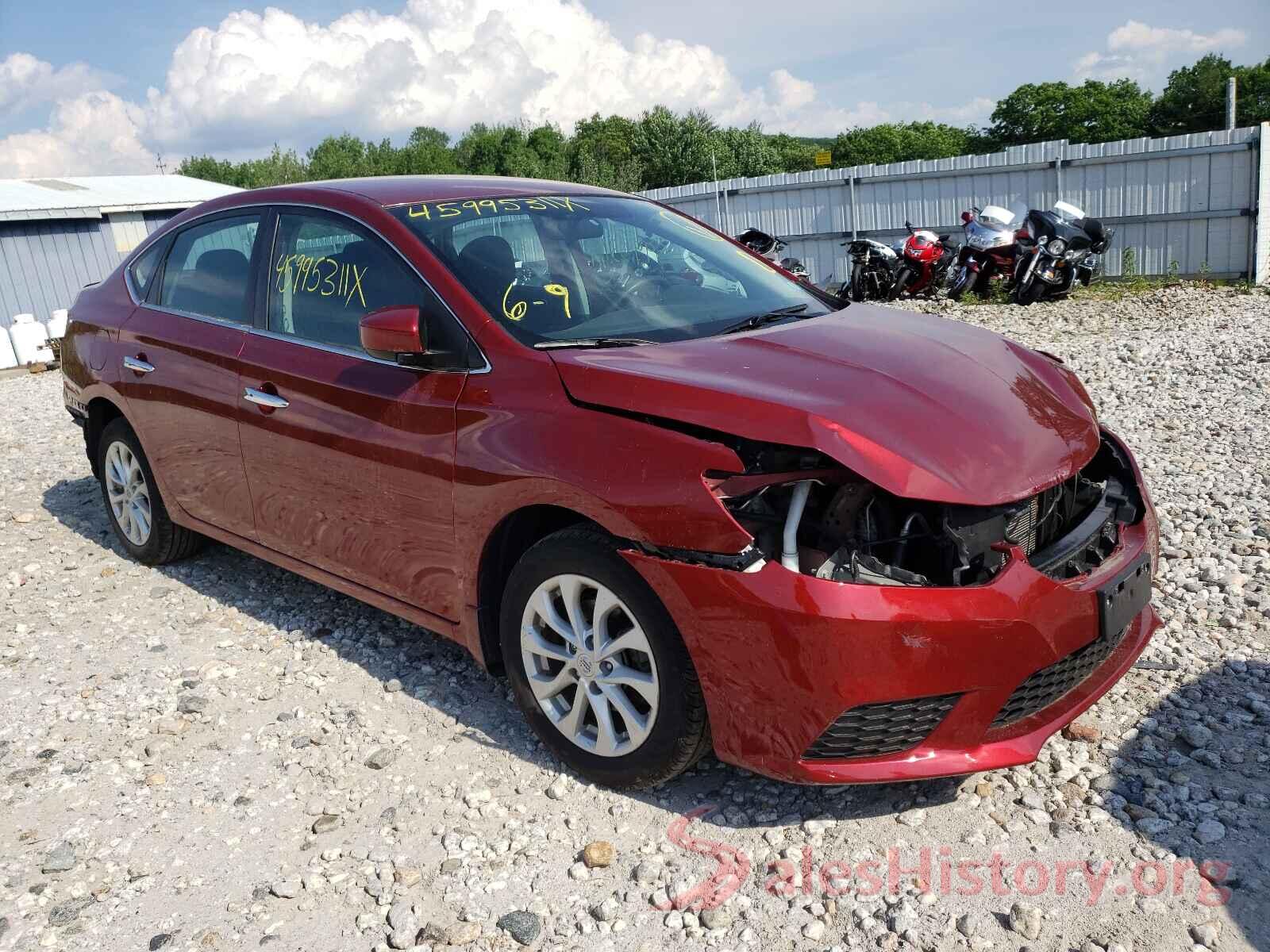 3N1AB7AP5KY275992 2019 NISSAN SENTRA