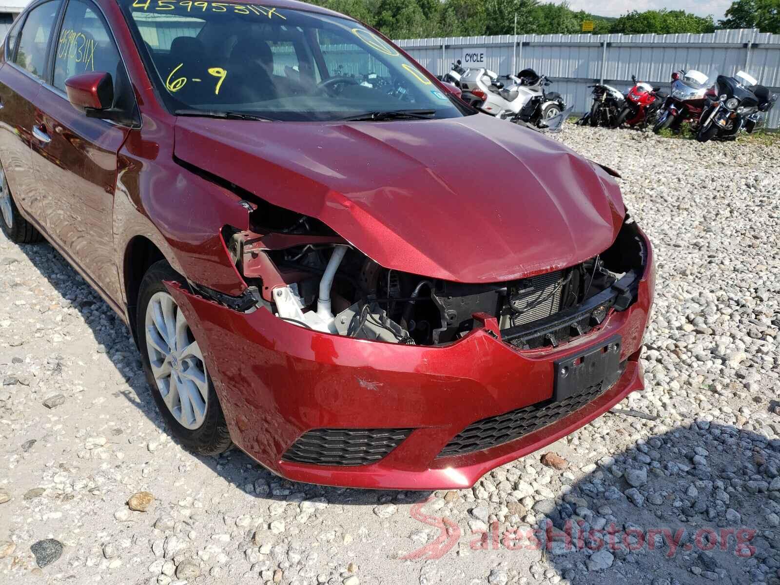 3N1AB7AP5KY275992 2019 NISSAN SENTRA