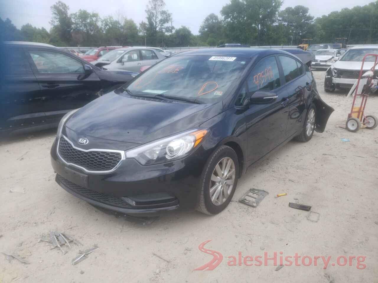 KNAFX4A68G5469444 2016 KIA FORTE