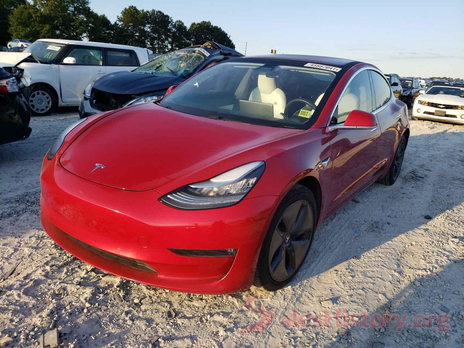 5YJ3E1EB3JF097406 2018 TESLA MODEL 3