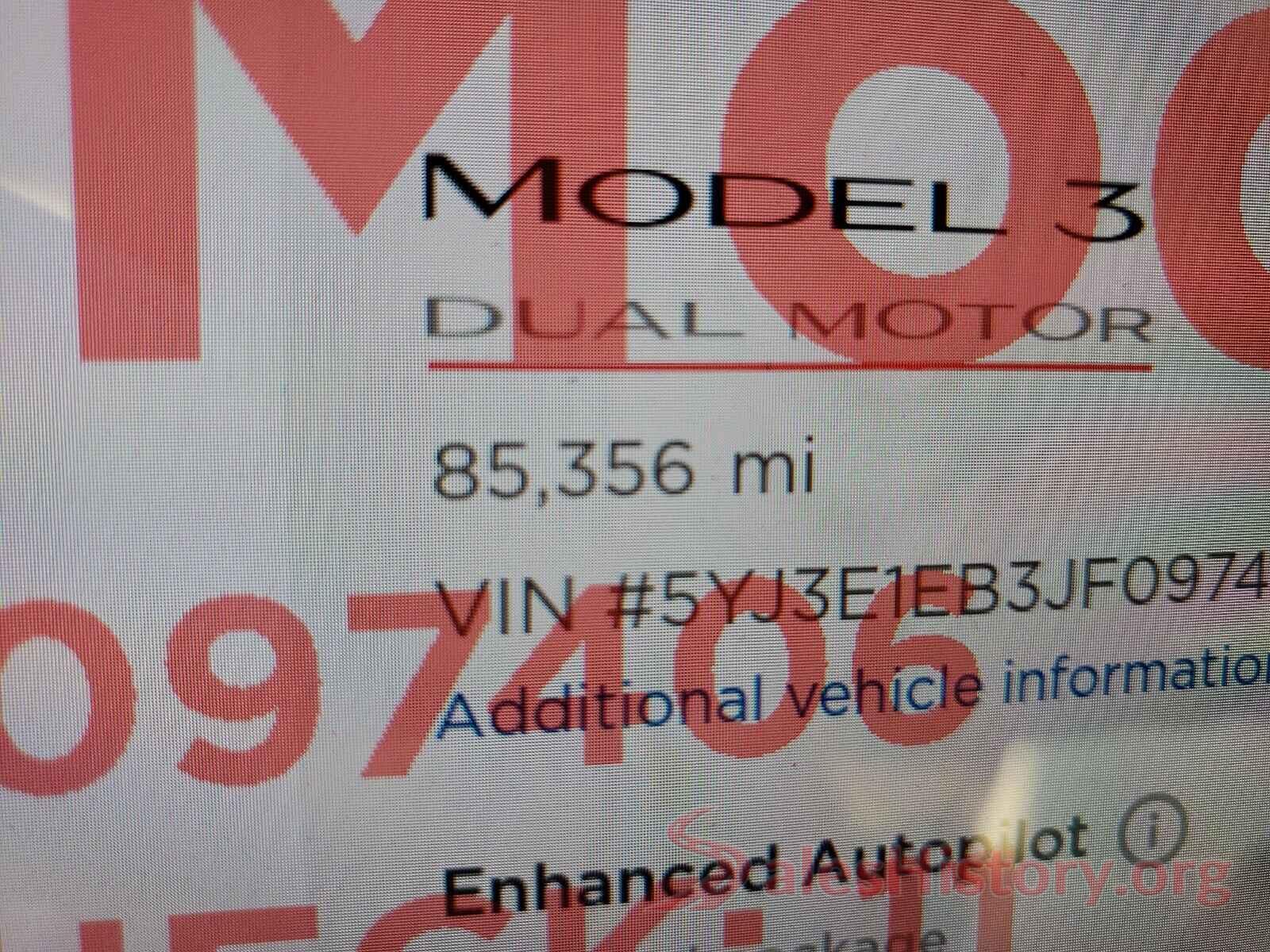 5YJ3E1EB3JF097406 2018 TESLA MODEL 3