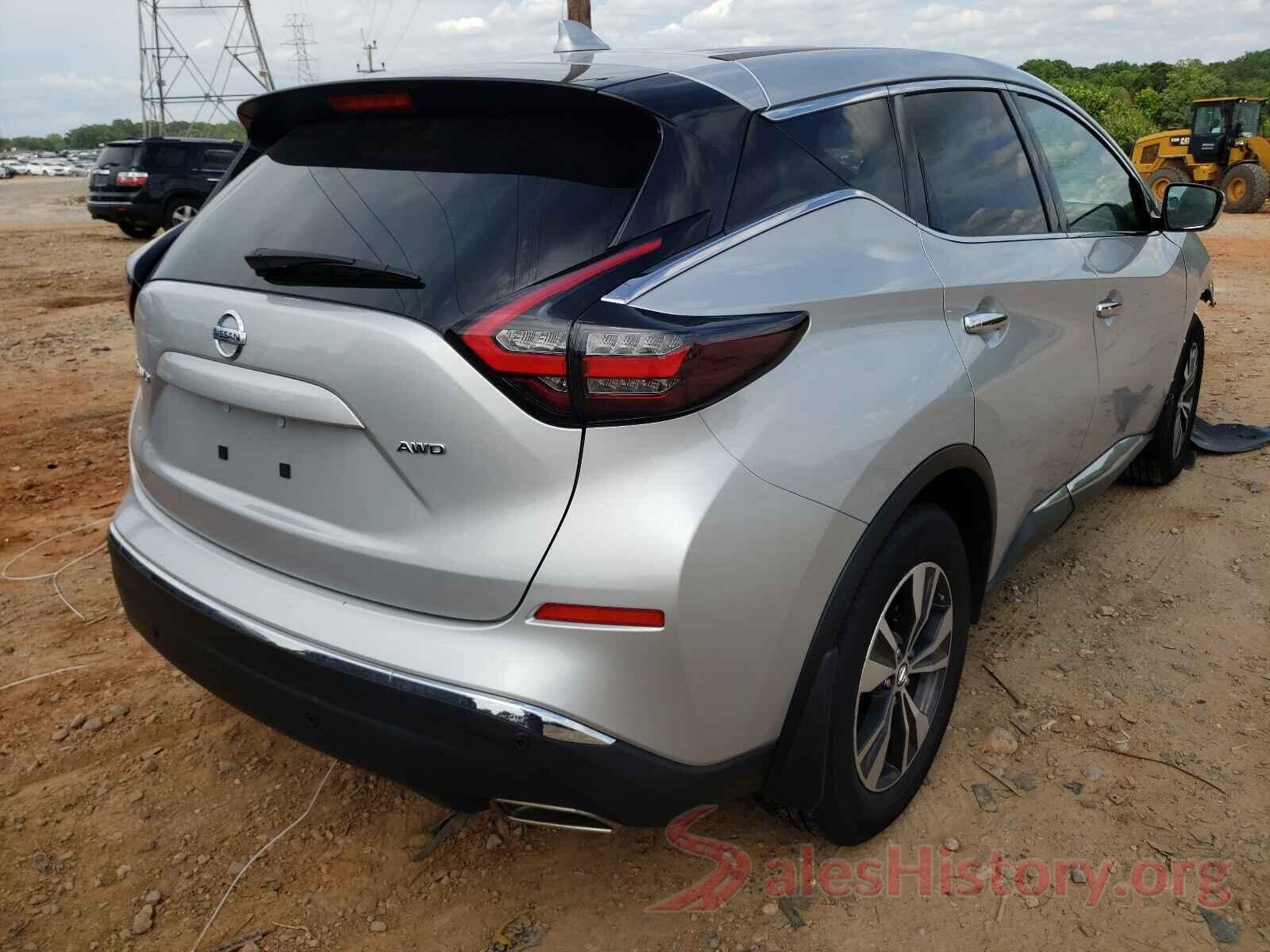 5N1AZ2AS9LN144574 2020 NISSAN MURANO