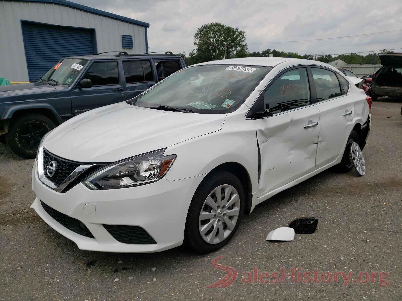 3N1AB7AP5KY246590 2019 NISSAN SENTRA