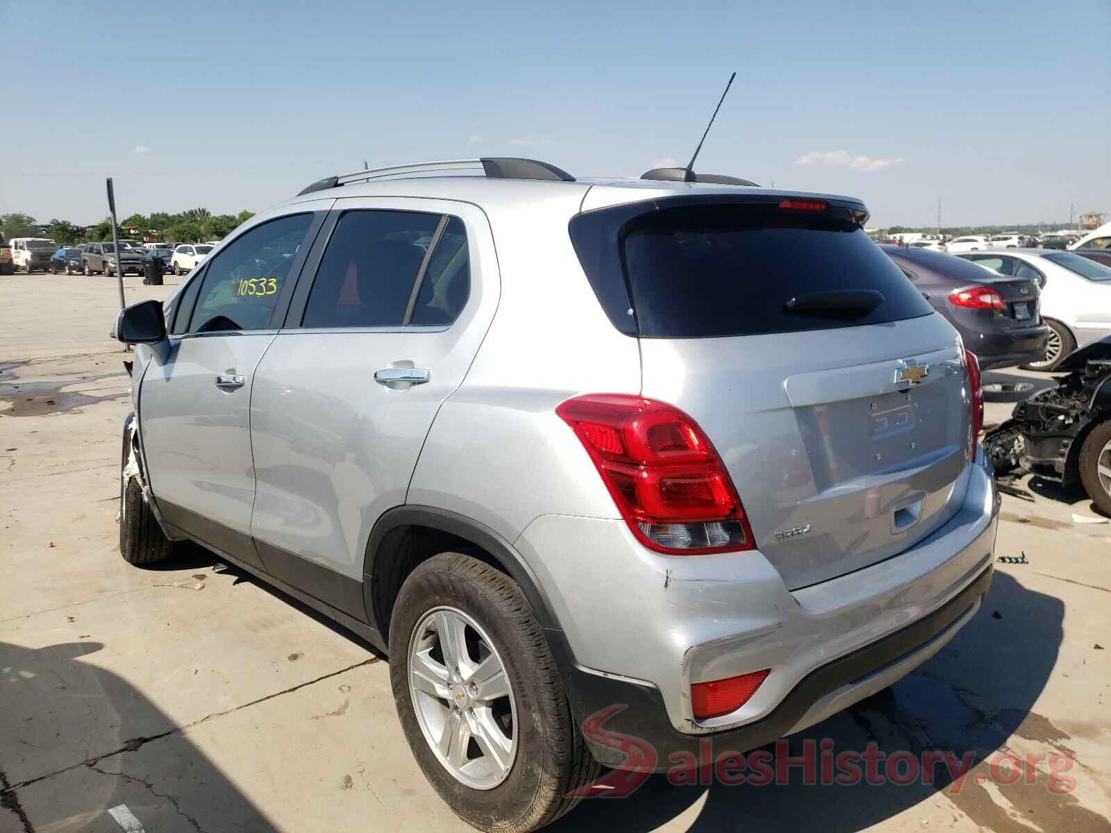 KL7CJLSB7KB746153 2019 CHEVROLET TRAX