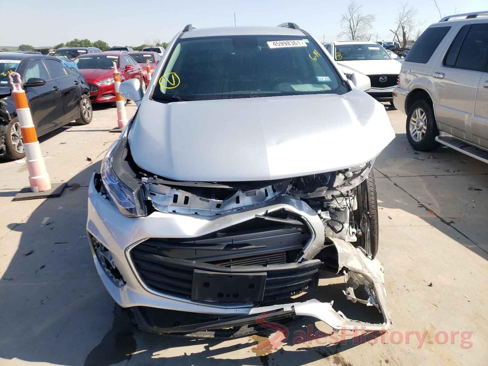 KL7CJLSB7KB746153 2019 CHEVROLET TRAX