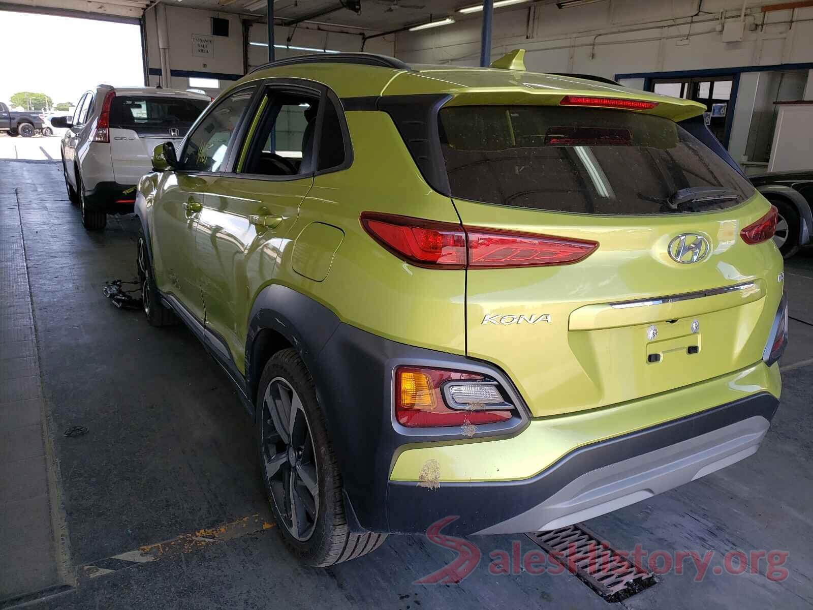 KM8K33A53KU383550 2019 HYUNDAI KONA