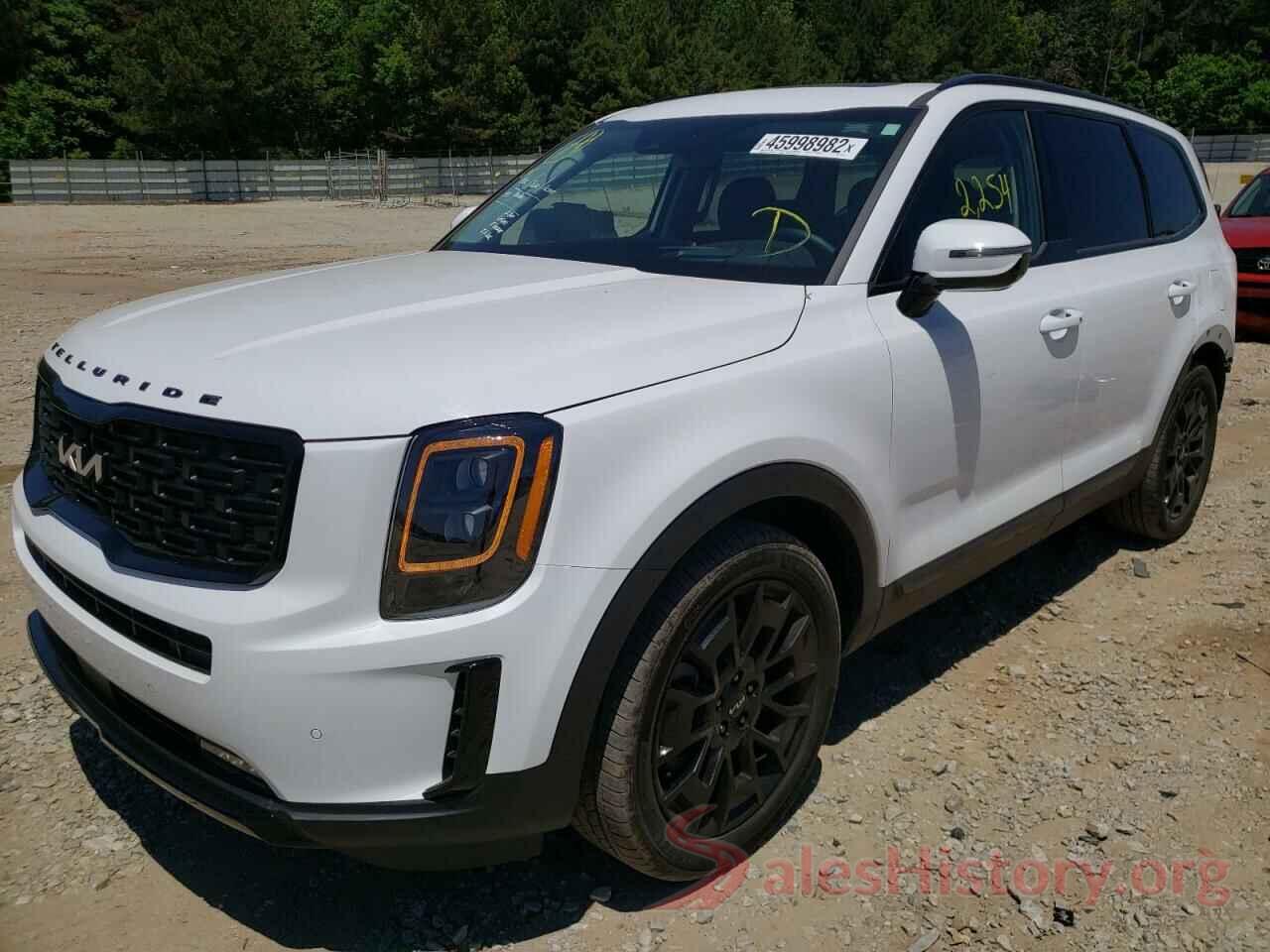 5XYP5DHC3NG234706 2022 KIA TELLURIDE