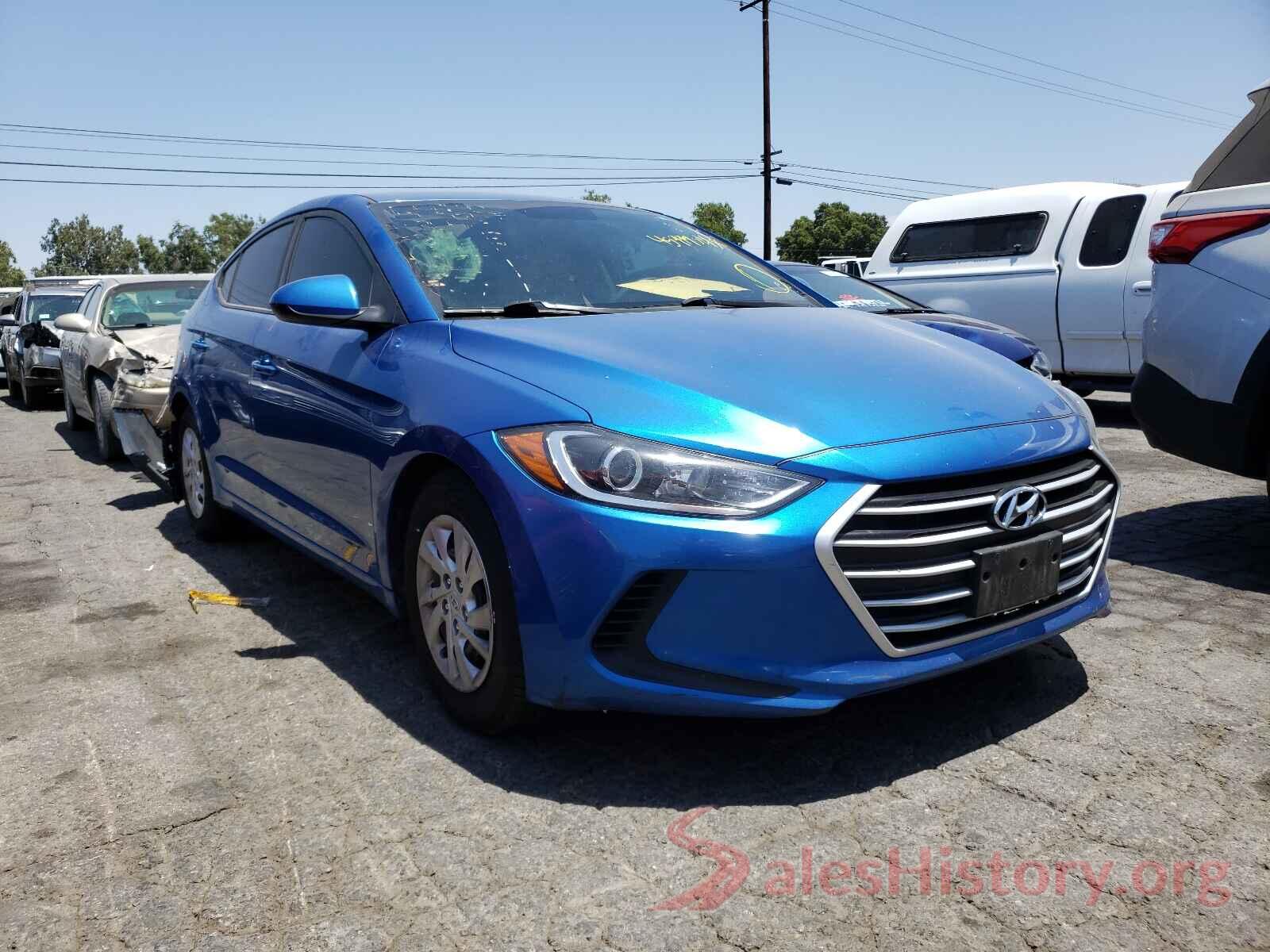 5NPD74LF6HH201811 2017 HYUNDAI ELANTRA