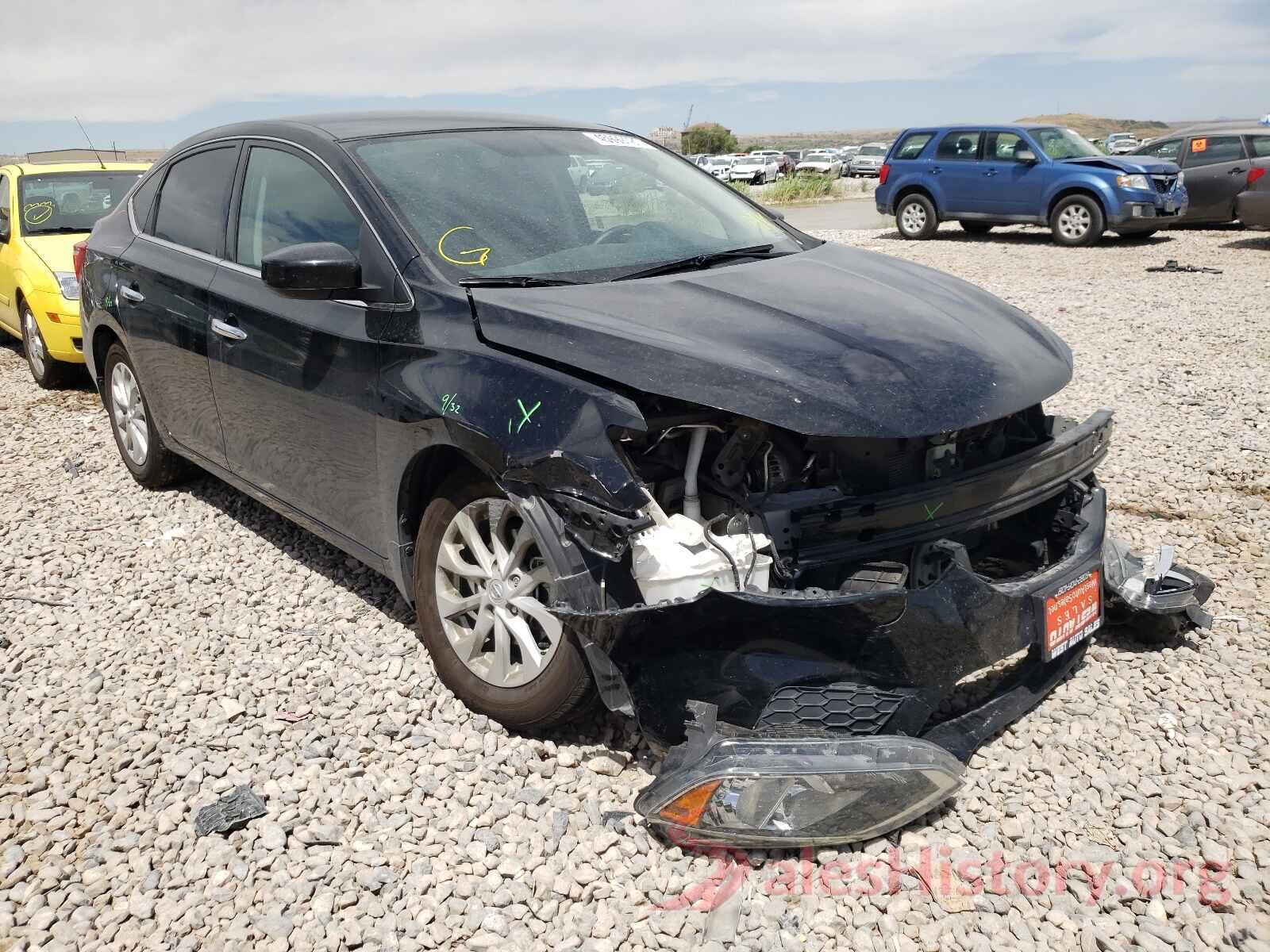 3N1AB7AP1KL605074 2019 NISSAN SENTRA