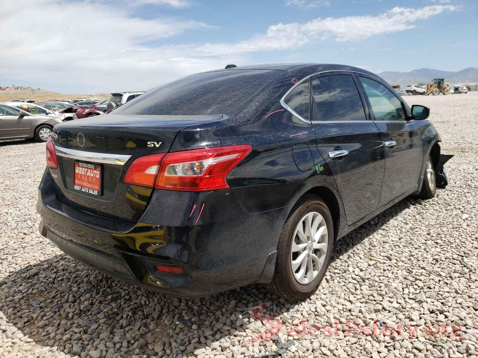 3N1AB7AP1KL605074 2019 NISSAN SENTRA