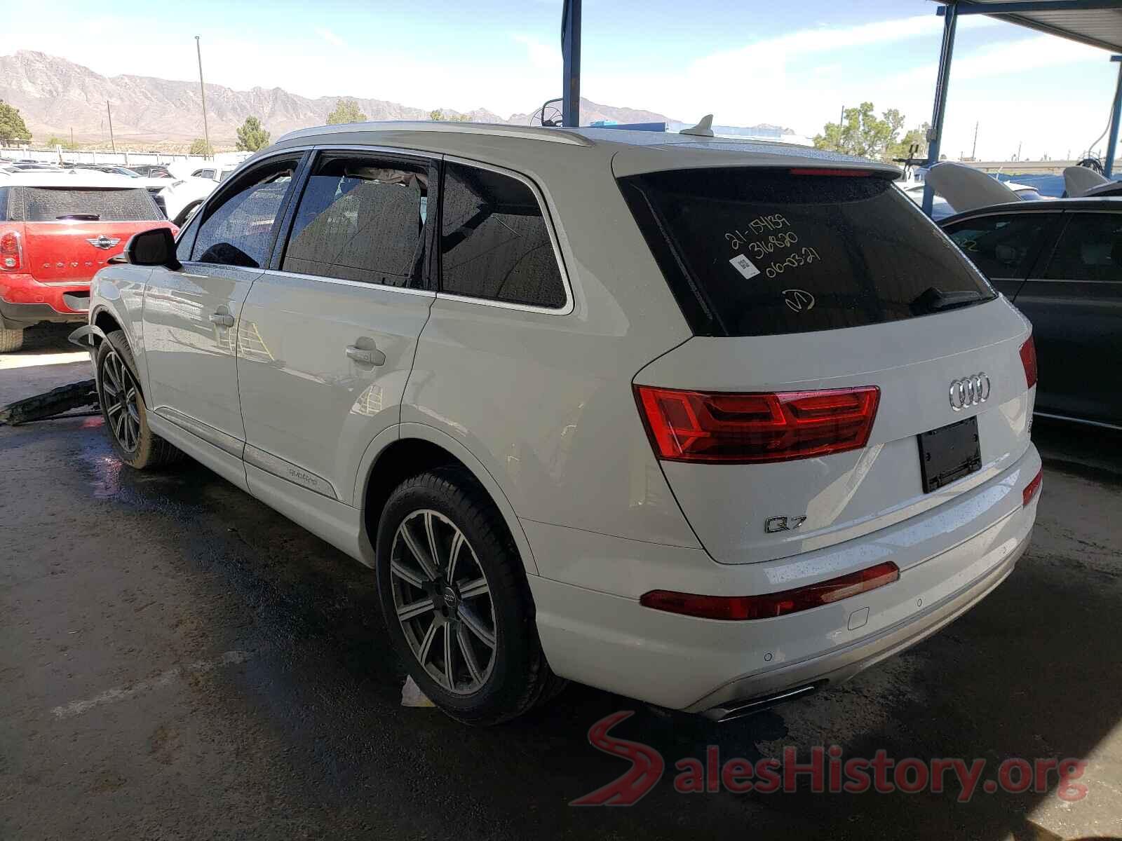 WA1LAAF76HD029523 2017 AUDI Q7