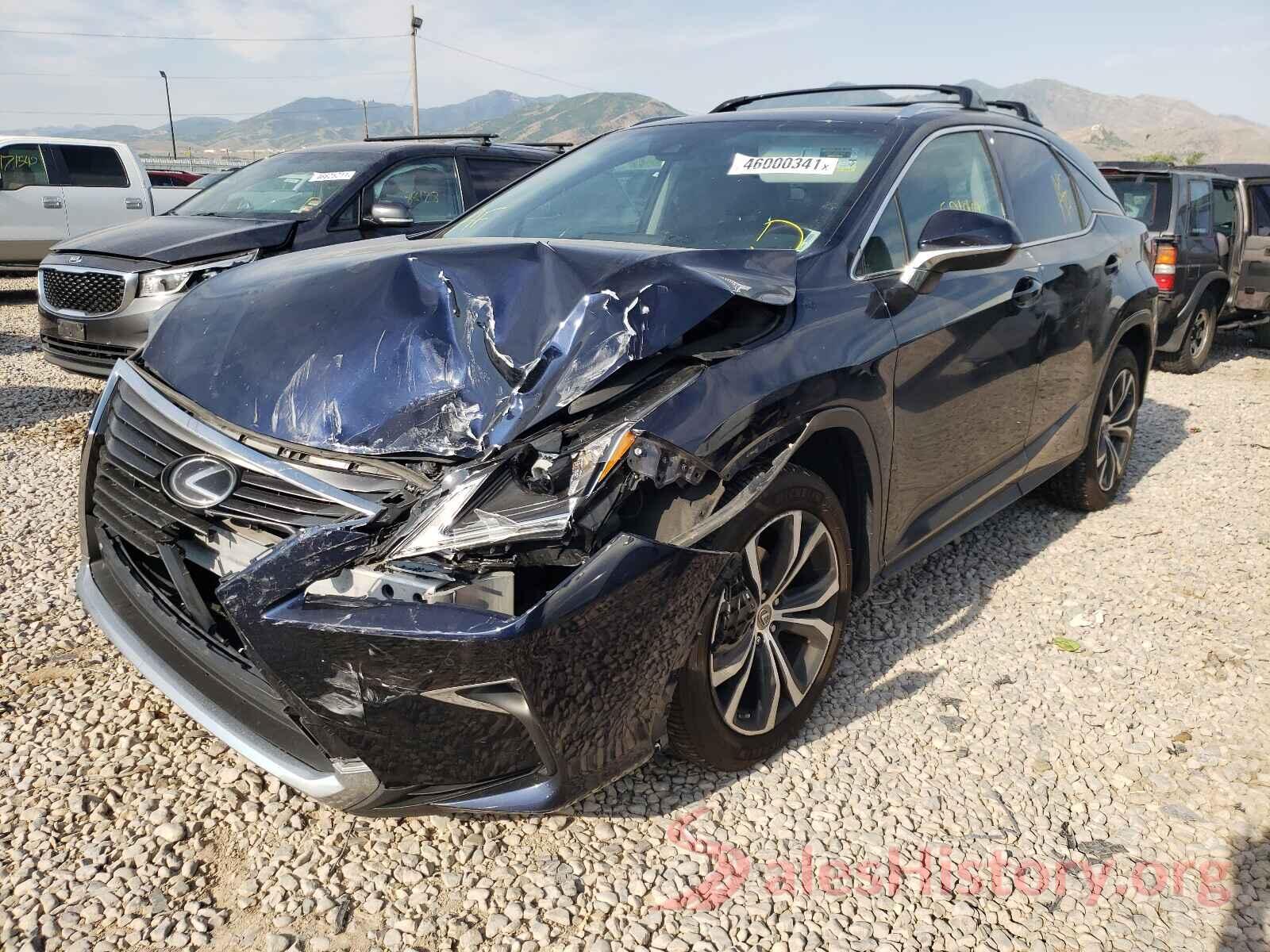 2T2BZMCA0GC004782 2016 LEXUS RX350