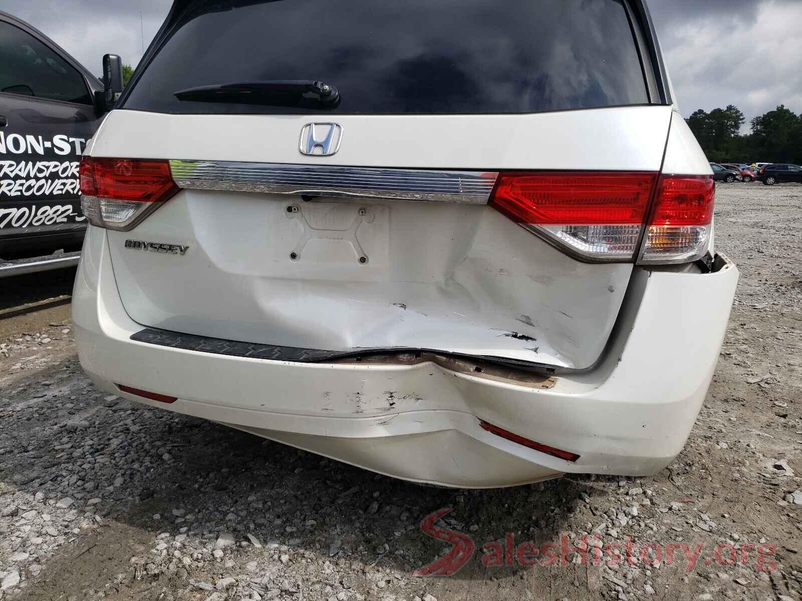 5FNRL5H67GB061877 2016 HONDA ODYSSEY