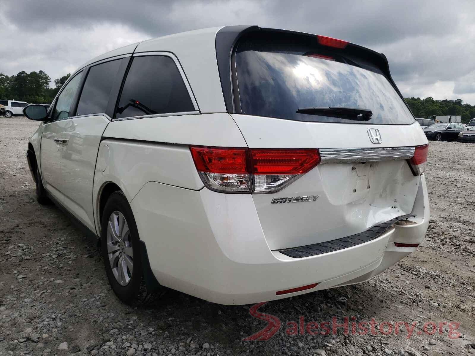 5FNRL5H67GB061877 2016 HONDA ODYSSEY