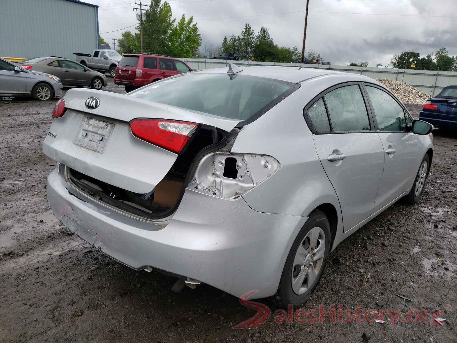 KNAFK4A65G5593430 2016 KIA FORTE