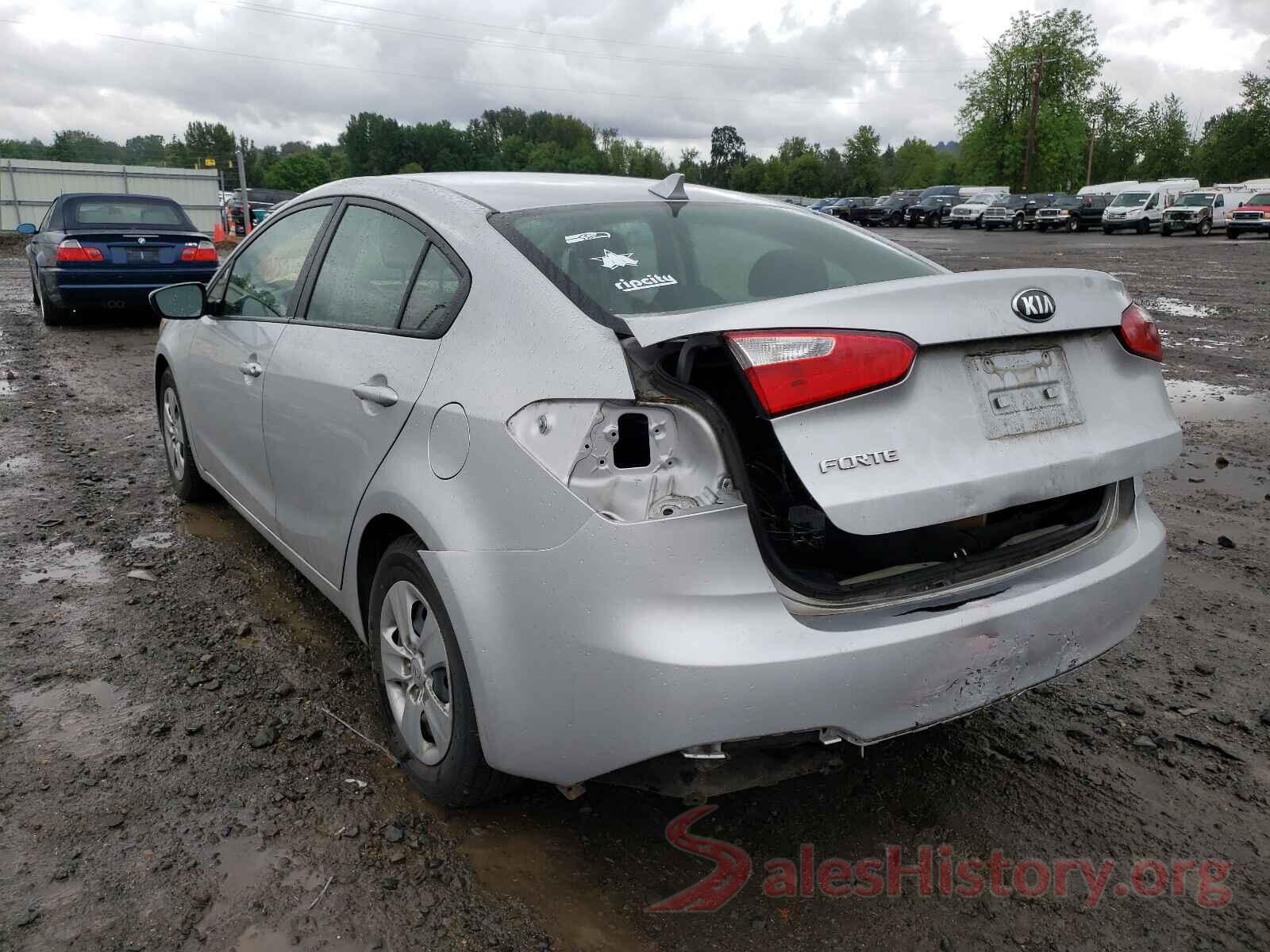 KNAFK4A65G5593430 2016 KIA FORTE