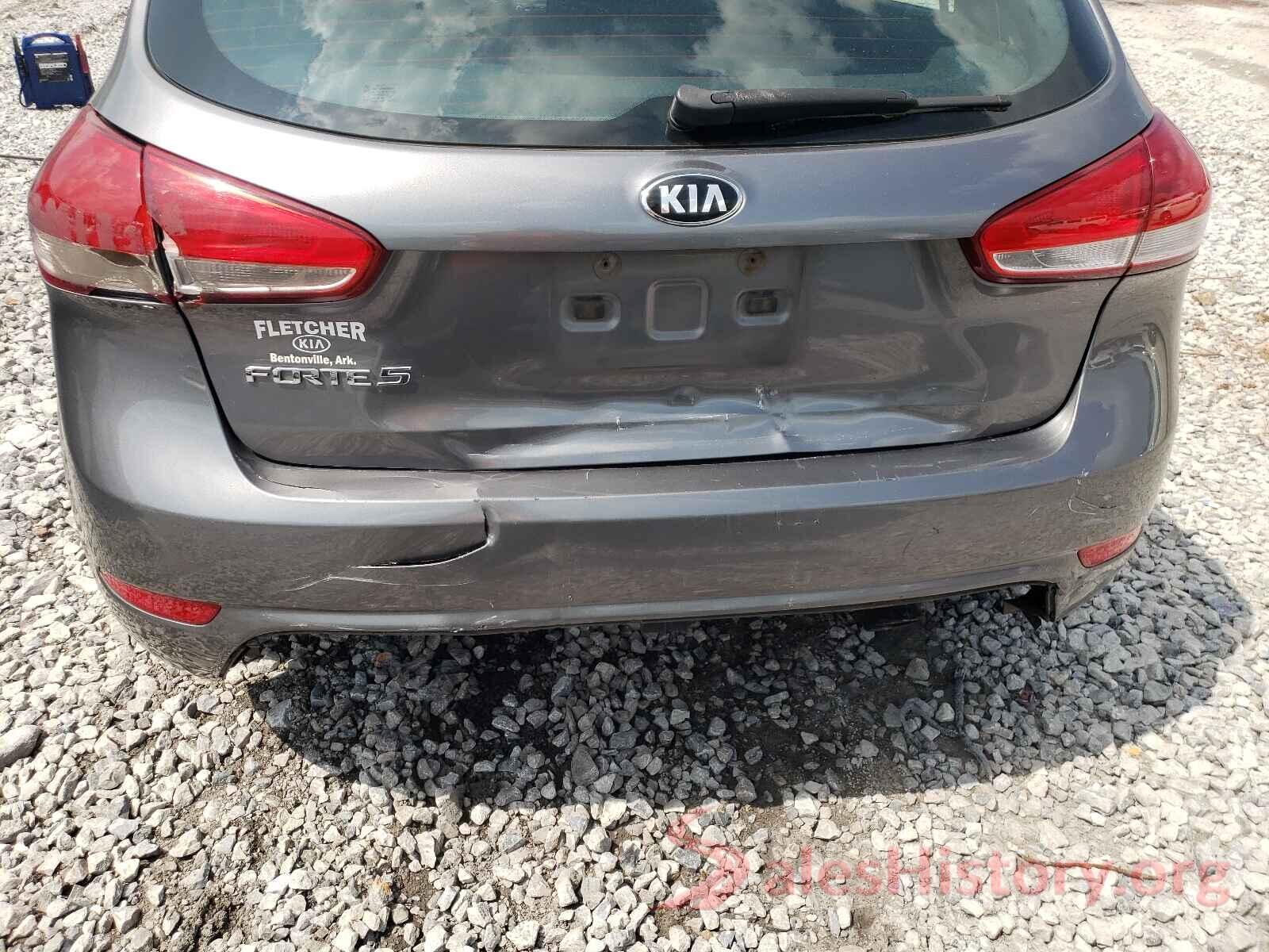 KNAFK5A84G5577372 2016 KIA FORTE