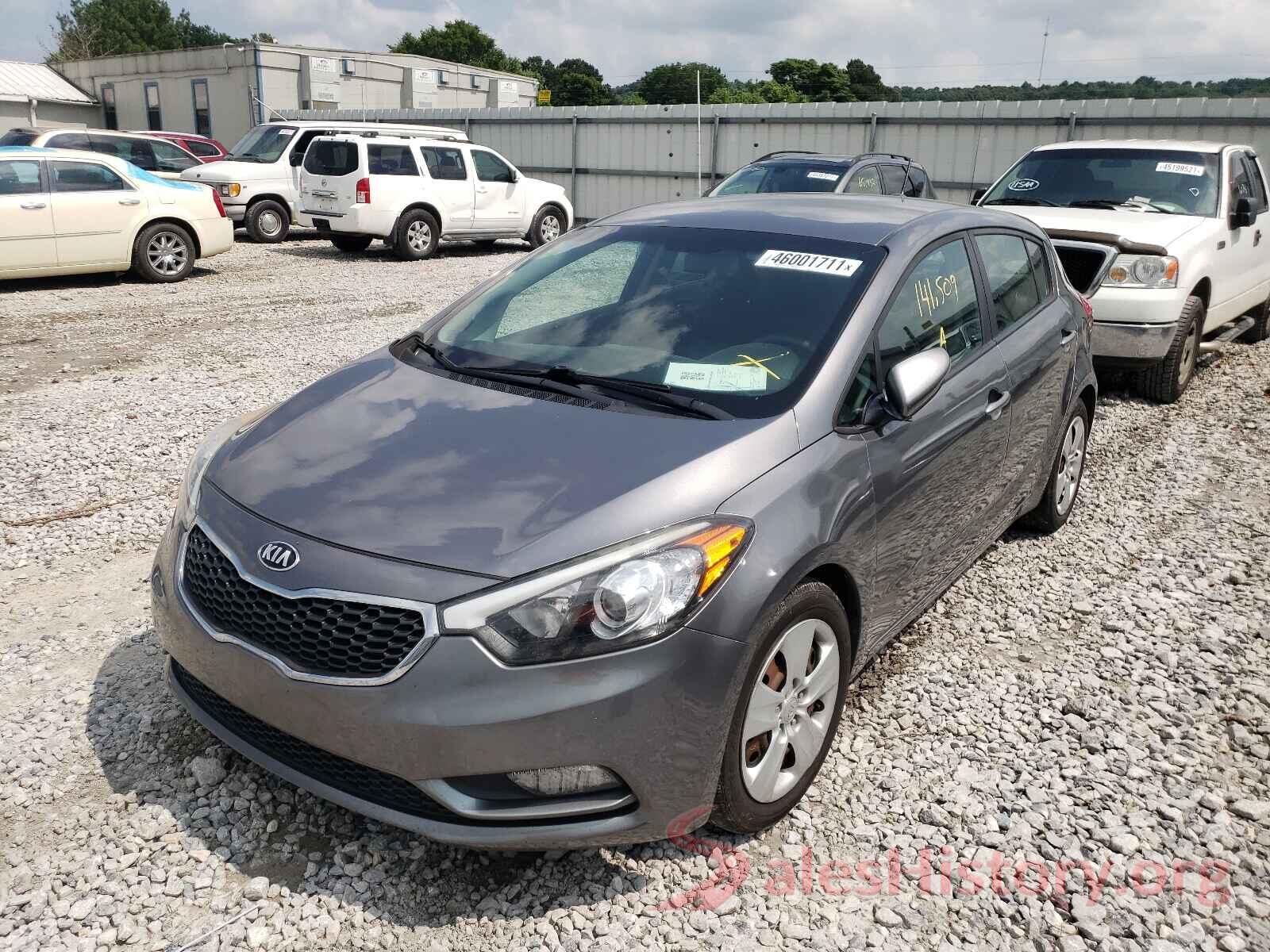 KNAFK5A84G5577372 2016 KIA FORTE