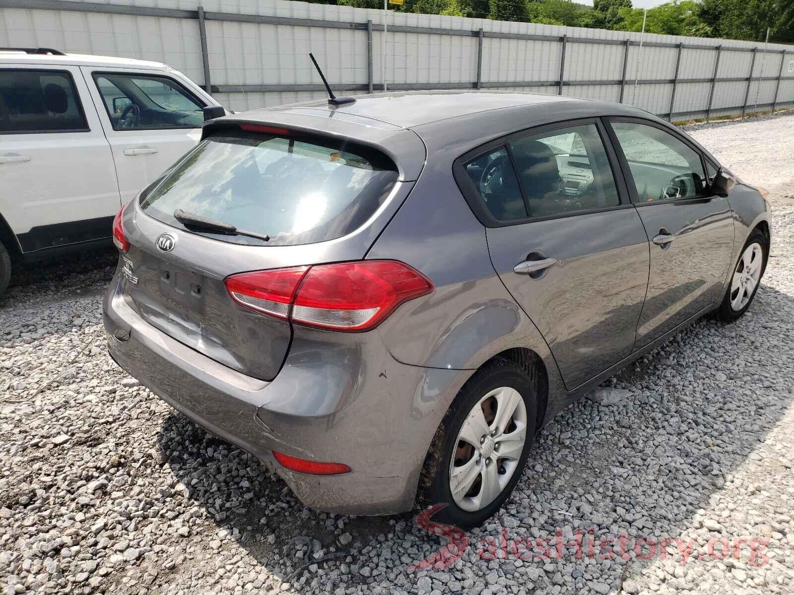 KNAFK5A84G5577372 2016 KIA FORTE