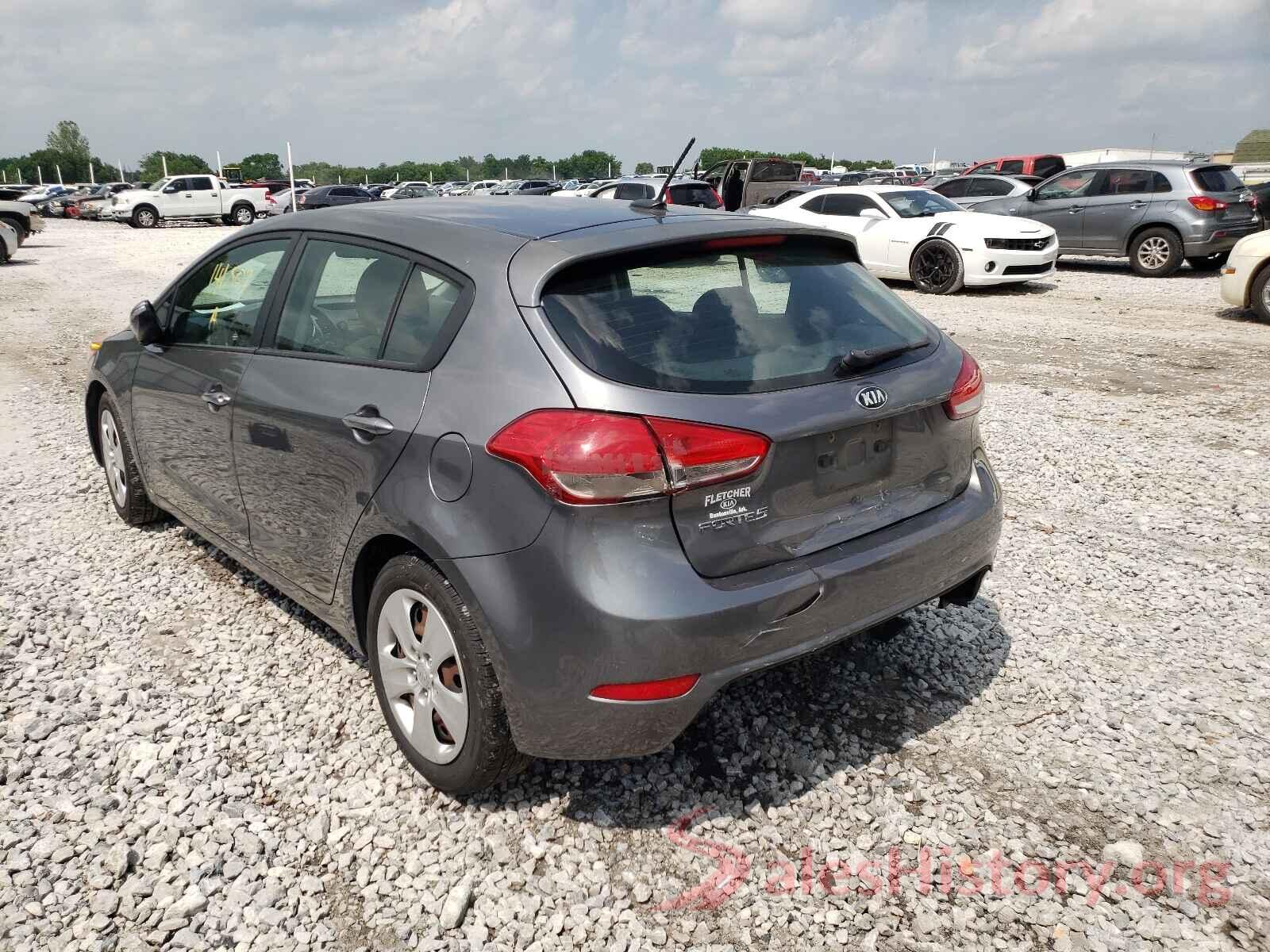 KNAFK5A84G5577372 2016 KIA FORTE