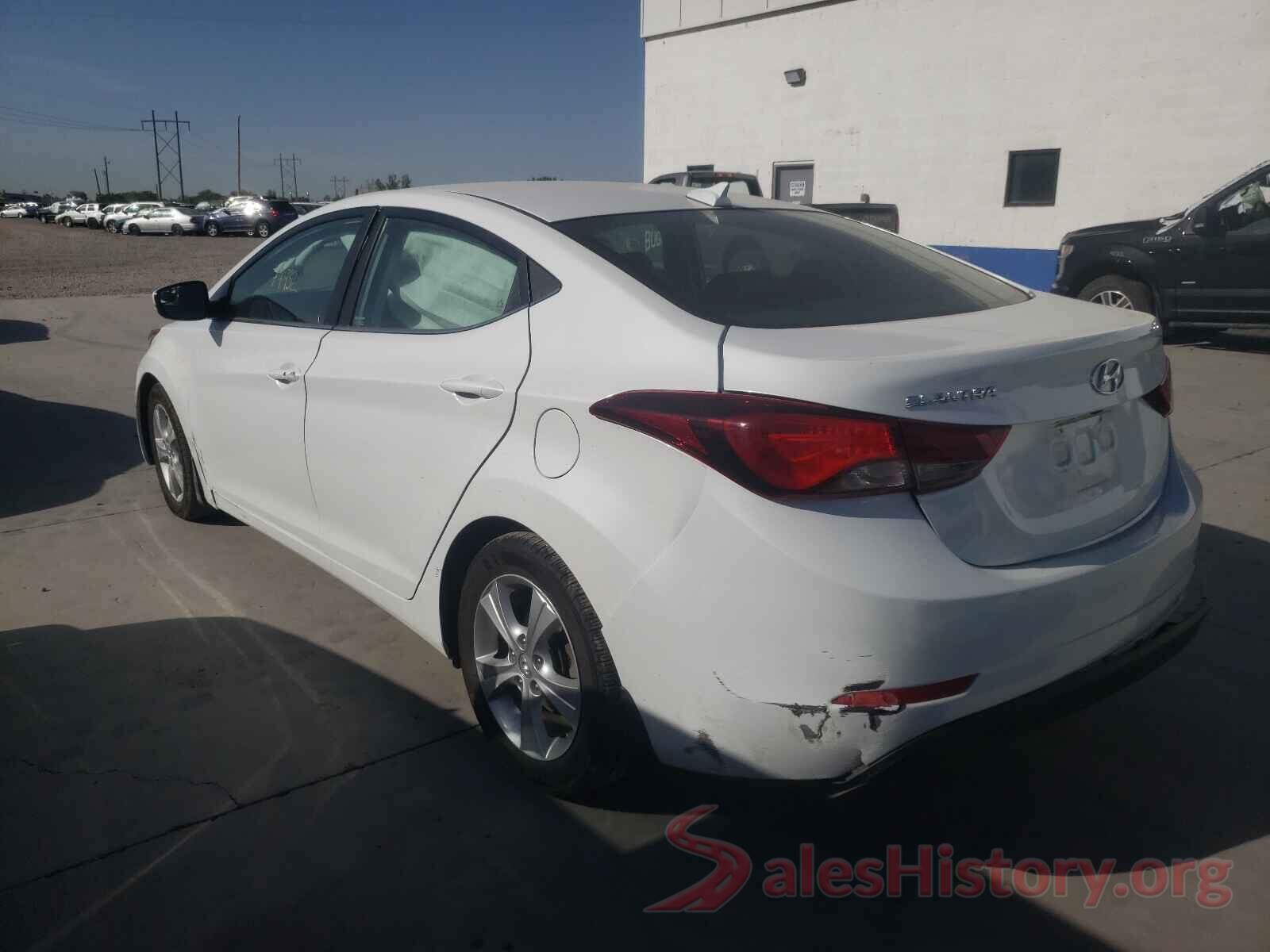 5NPDH4AE6GH723456 2016 HYUNDAI ELANTRA