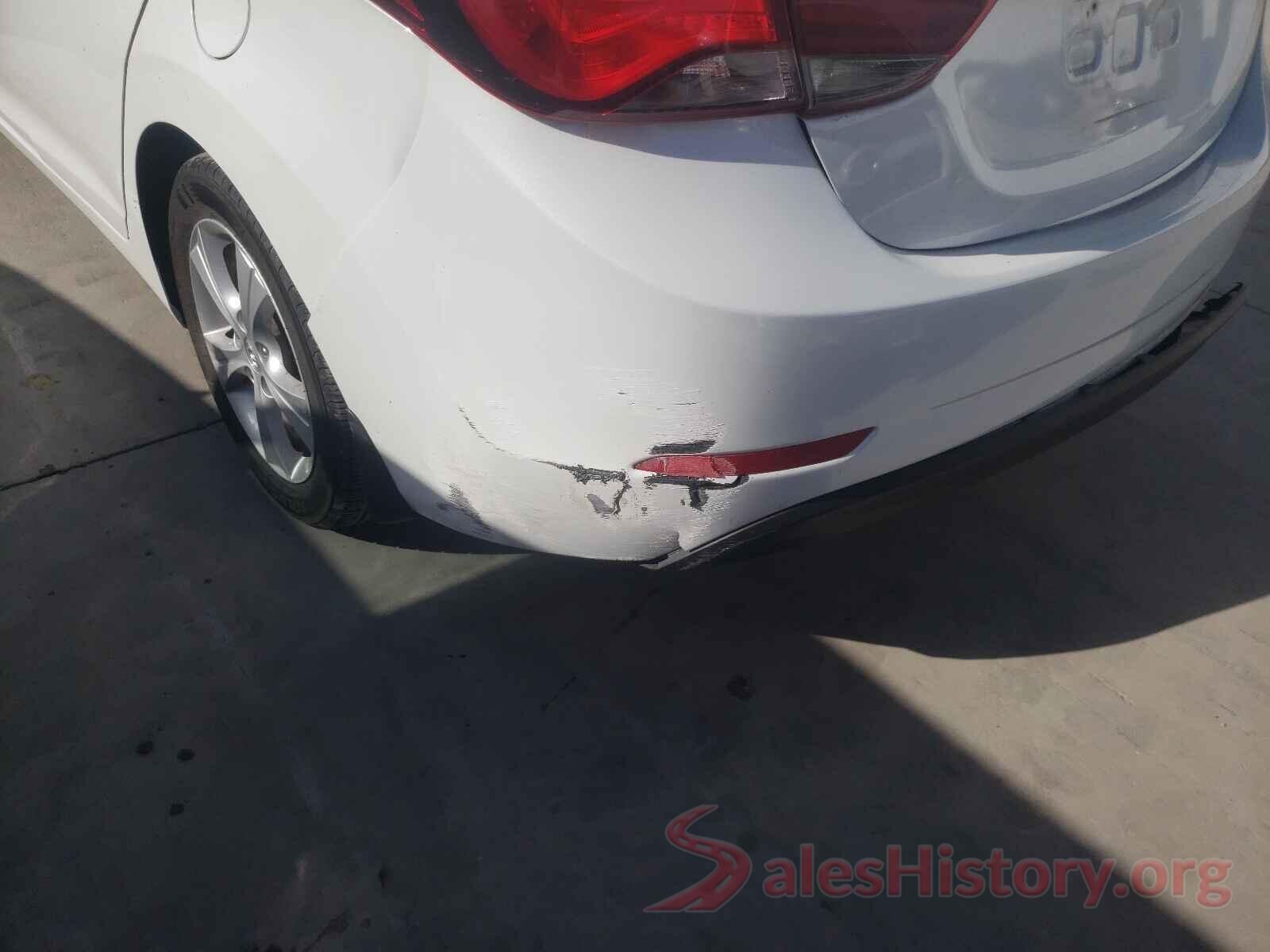 5NPDH4AE6GH723456 2016 HYUNDAI ELANTRA