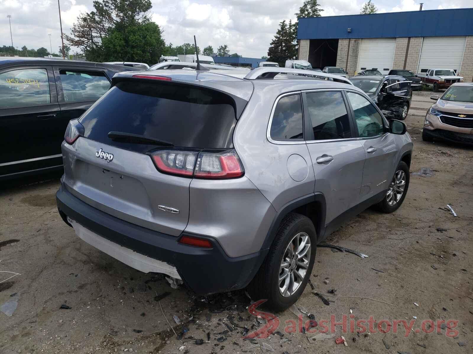 1C4PJLLB2LD614555 2020 JEEP CHEROKEE